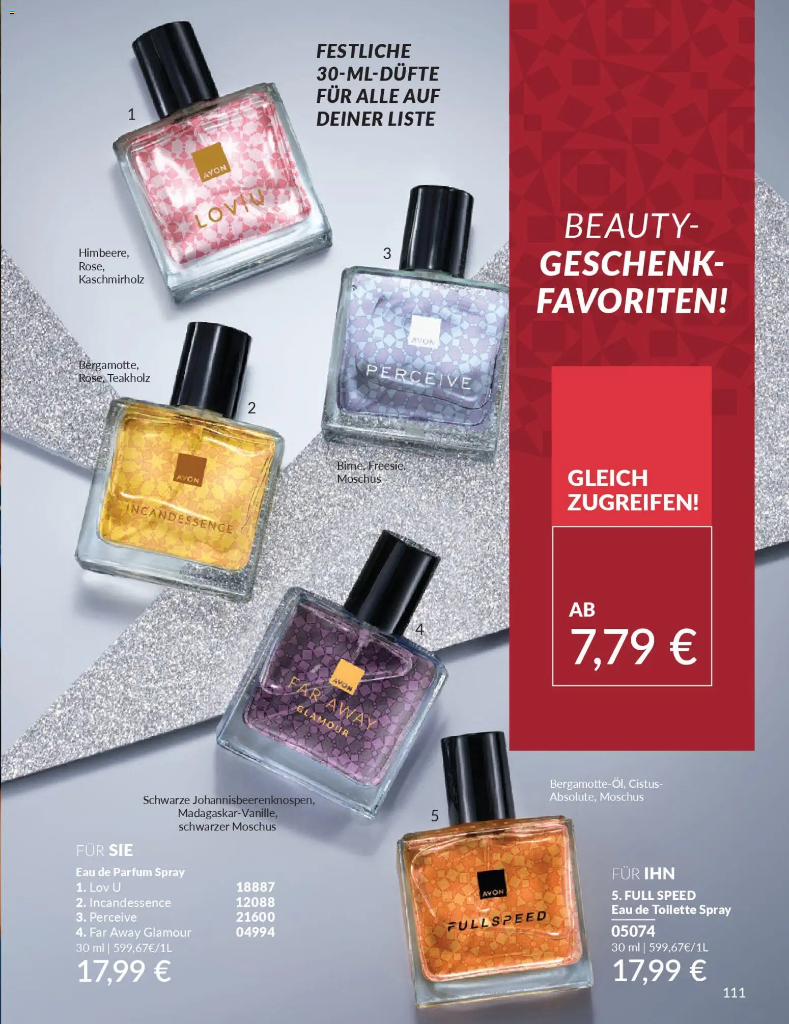 AVON Katalog Dezember 2024 – gültig ab 01.12.2025 | Seite: 113