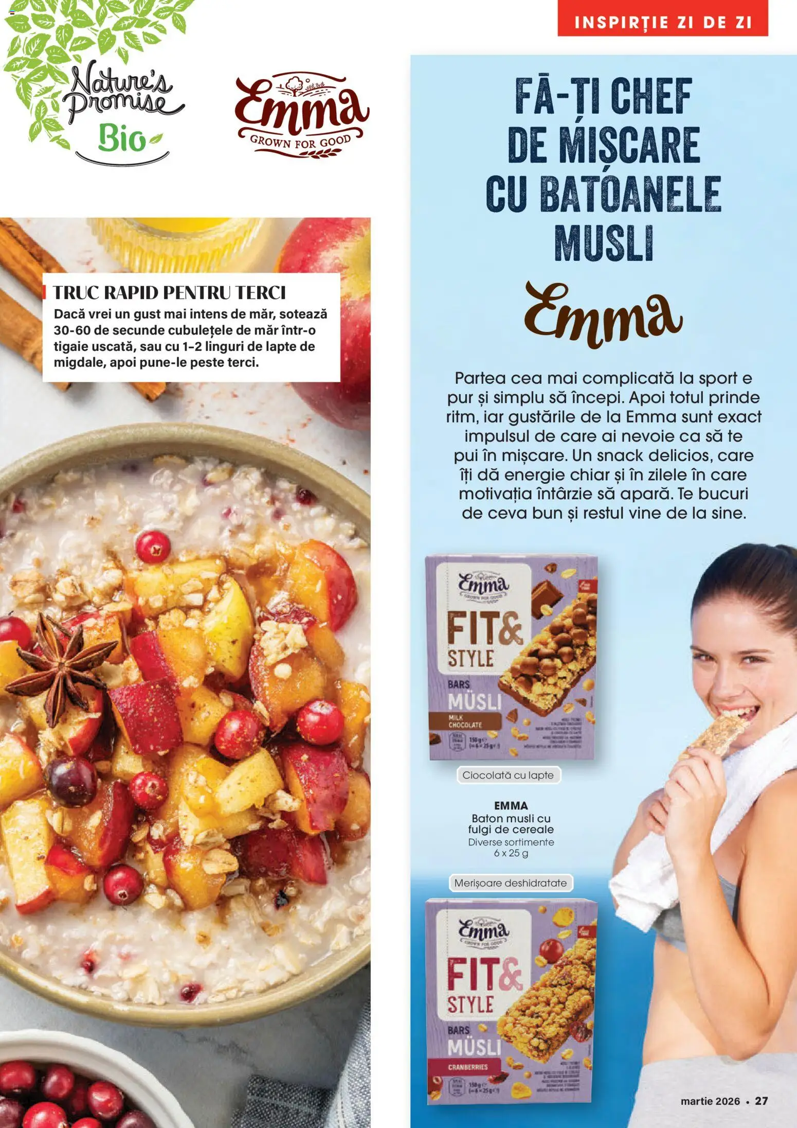 Noul catalog Mega Image – valabil de la 26.02.2026 | Pagină: 27 | Produse: Delgeç, Tigaie, Ciocolată, Fulgi