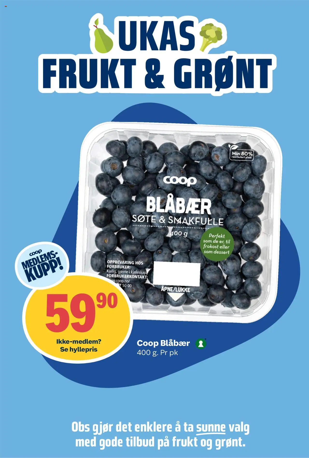  | Side: 13 | Produkter: Blåbær, Kjøleskap, Tape