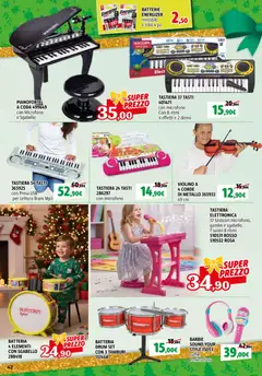 Anteprima del volantino Orizzonte Giocattoli catalogo valido a partire dal 27.11.2025 | Pagina: 42 | Prodotti: Tastiera, MP3, Microfono, Batterie