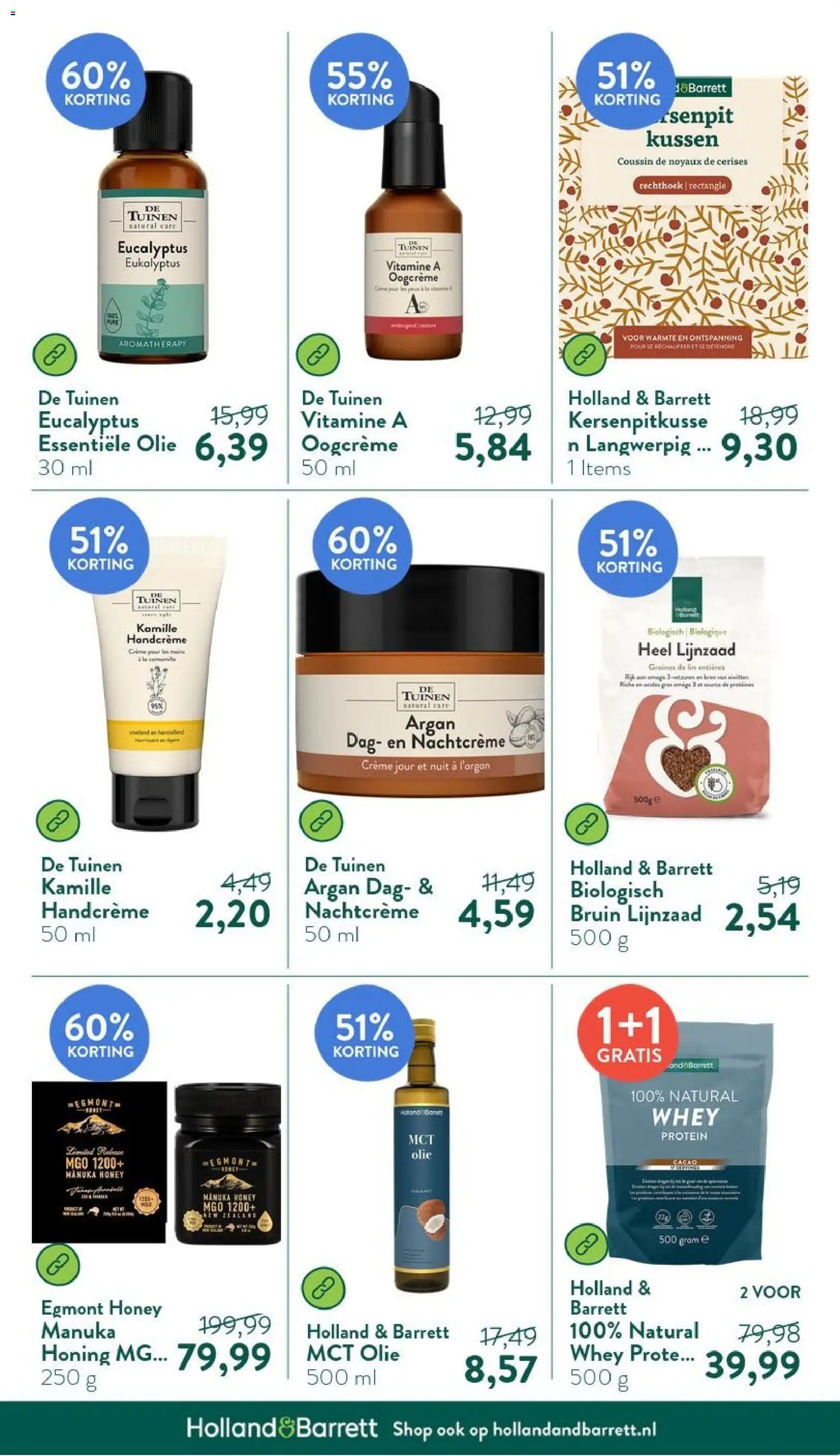 {H1} | Pagina: 29 | Producten: Olie, Whey, Kussen, Crème