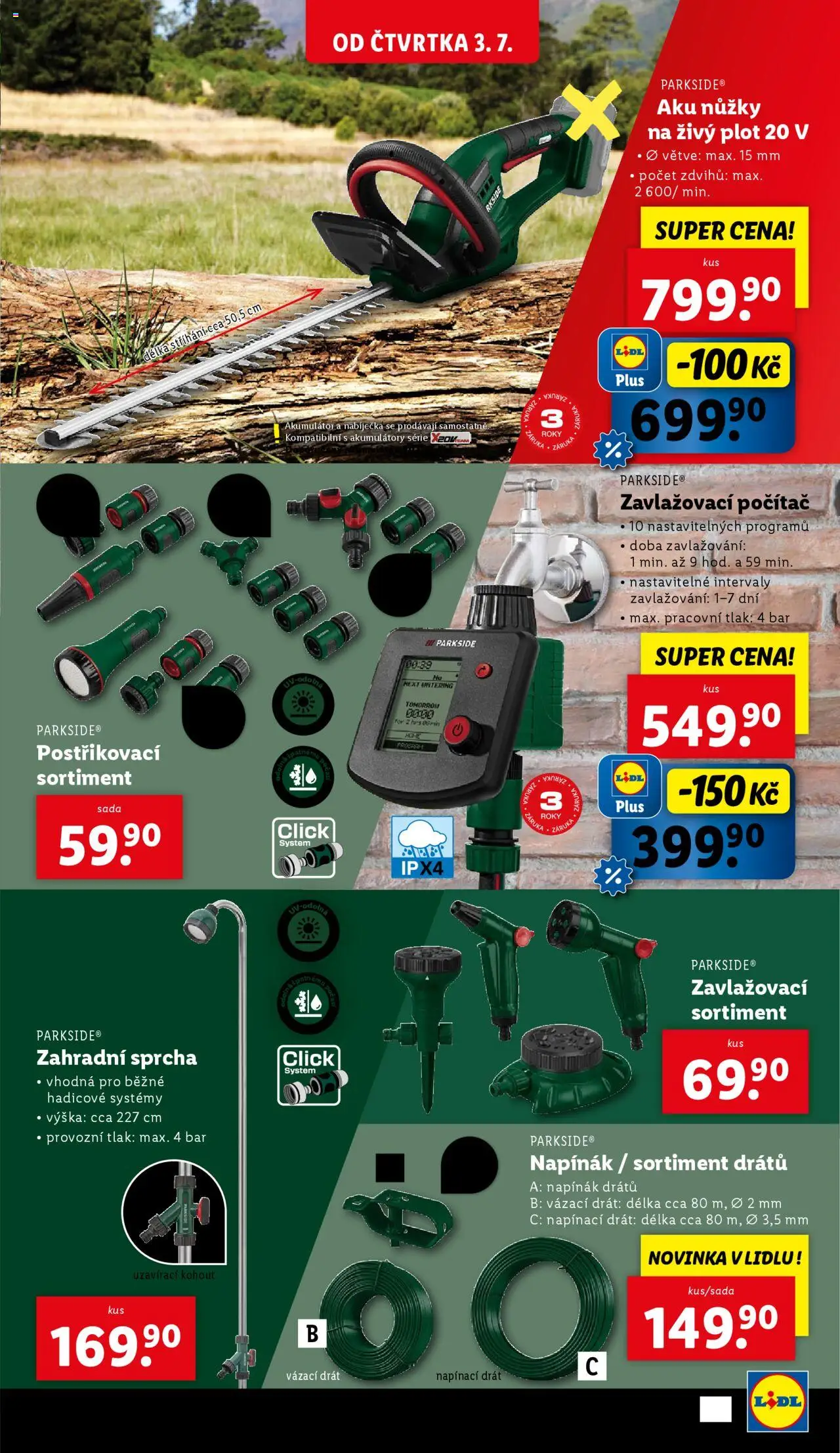 Lidl leták - Spotřební zboží od 30.06.2025 | Strana: 21 | Produkty: Parkside, Nůžky, Počítač, Aku nůžky na živý plot