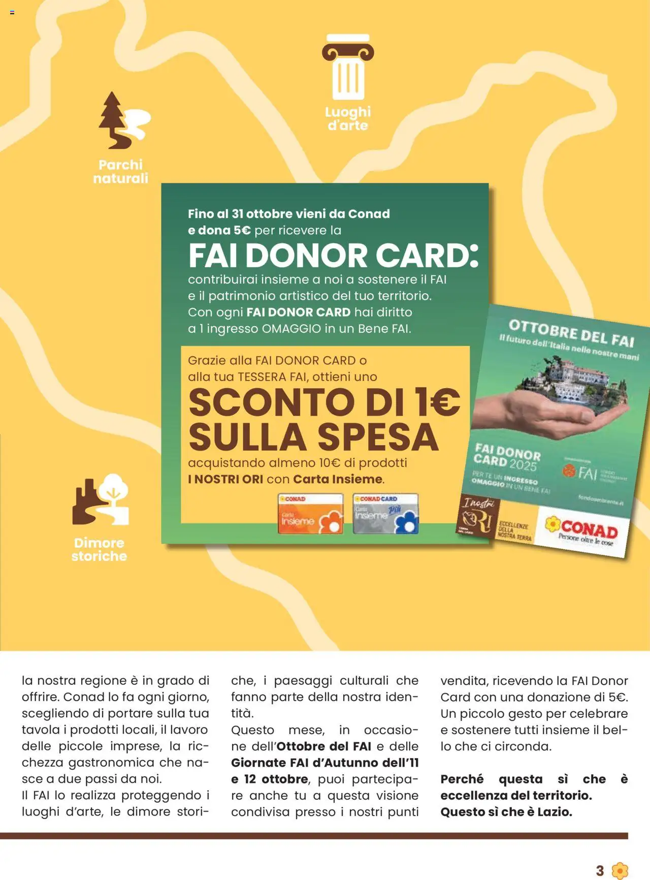 Volantino Conad del 09.10.2025 | Pagina: 3 | Prodotti: Tè, Terra