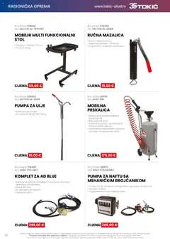 Katalog Tokić - Pregled kataloga iz trgovine Tokić, vrijedi od 08.09.2025 | Stranica: 38 | Proizvodi: Stol, Ulje