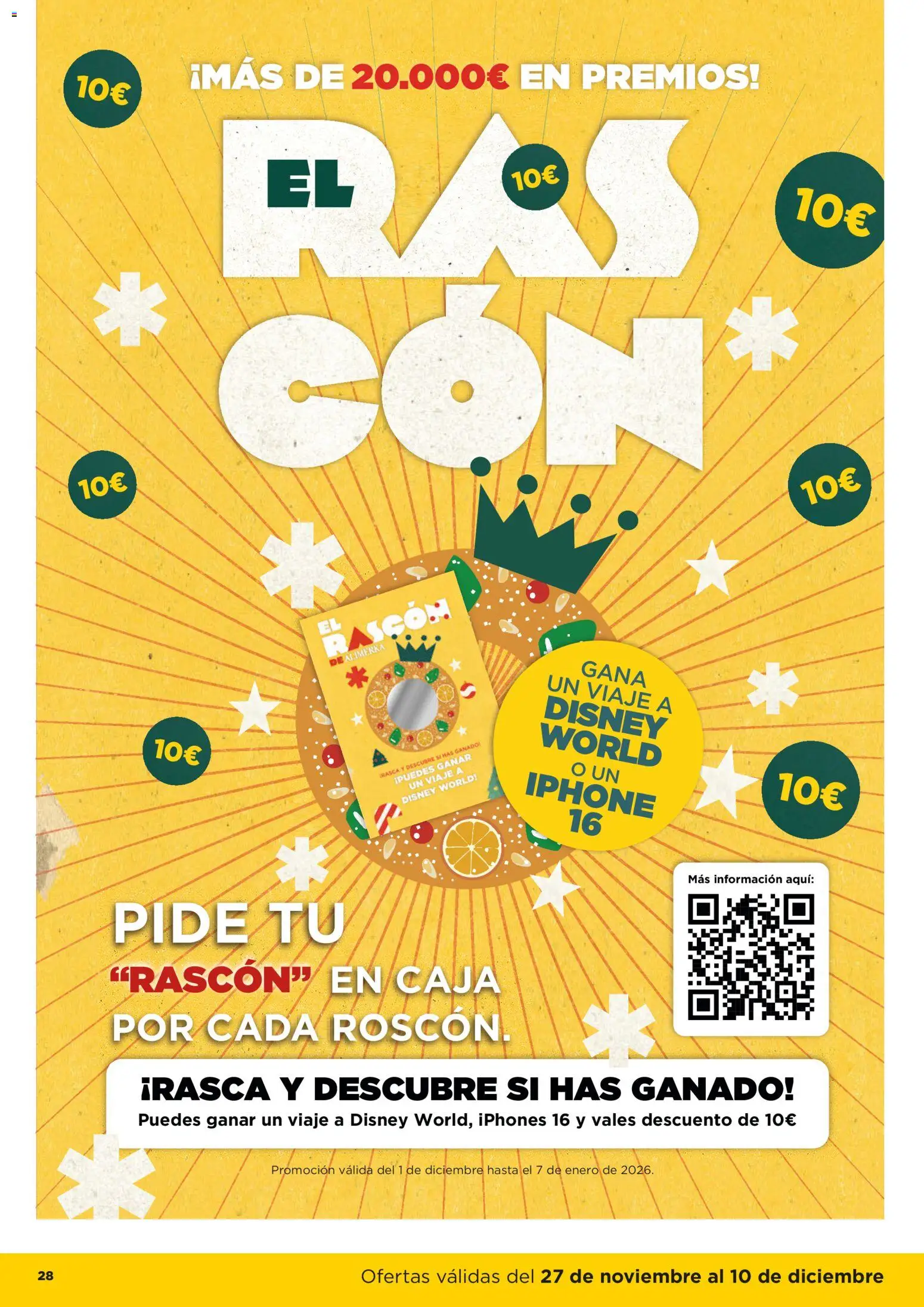 Alimerka folleto Castilla y León │ válido desde el 27.11.2025 | Página: 28 | Productos: Iphone, Caja