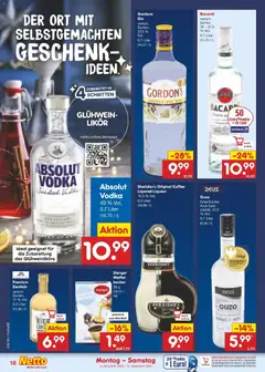 Netto Marken-Discount Prospekt 	 ab 08.12.2025 gültig | Seite: 18 | Produkte: Bacardi, Ouzo, Eier, Vodka
