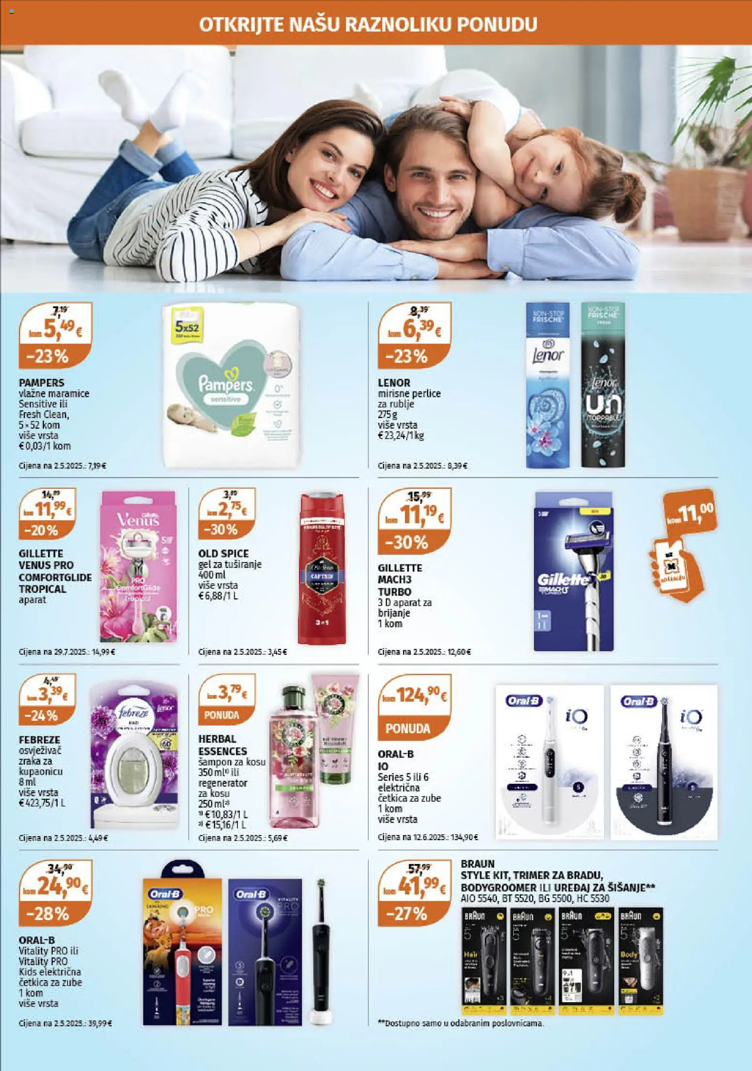 Müller katalog | vrijedi od 10.11.2025 | Stranica: 11 | Proizvodi: Gel za tuširanje, Trimer, Pampers, Old Spice