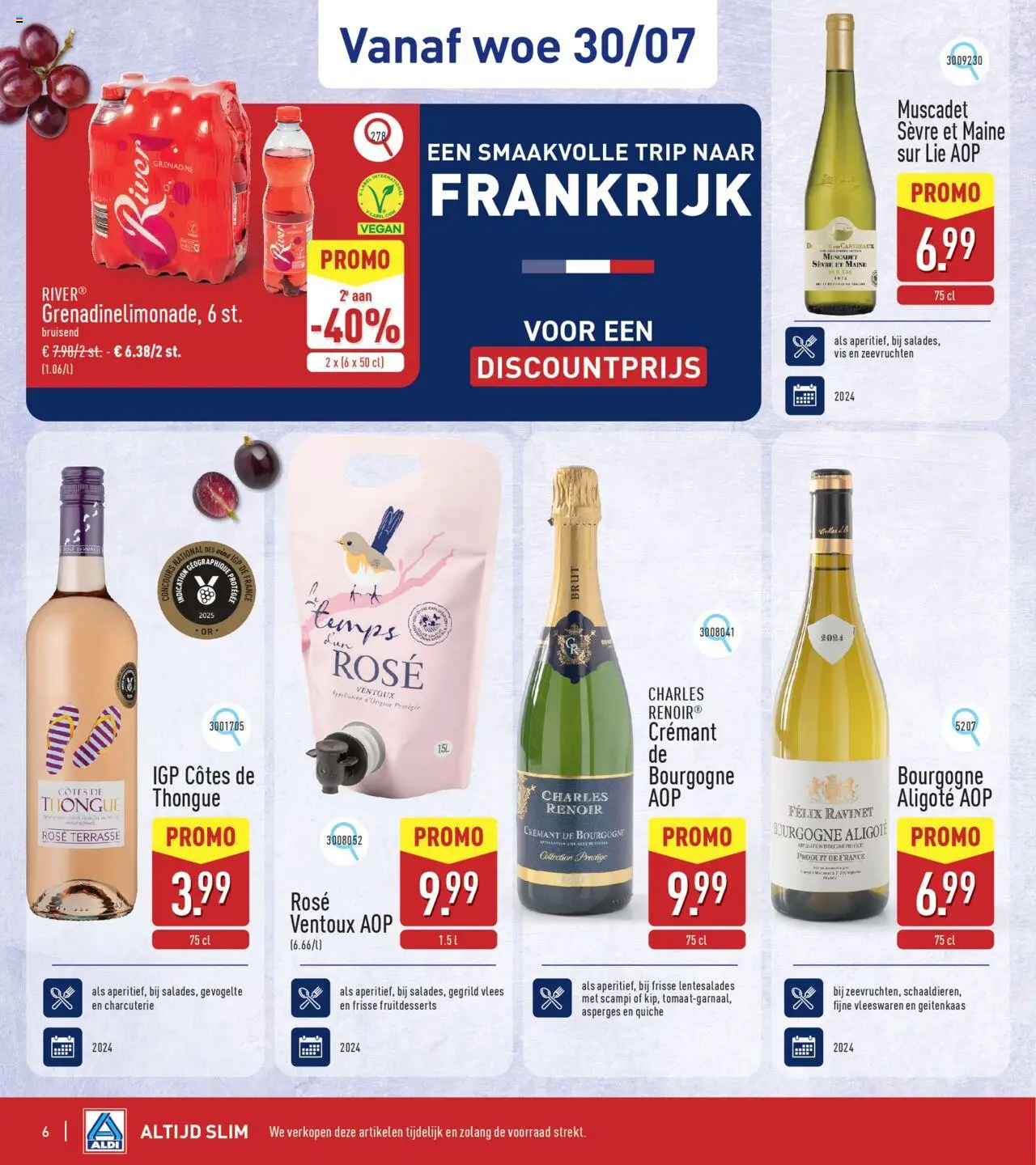 {H1} | Pagina: 6 | Producten: Scampi, Vis, Sós kalács, Asperges