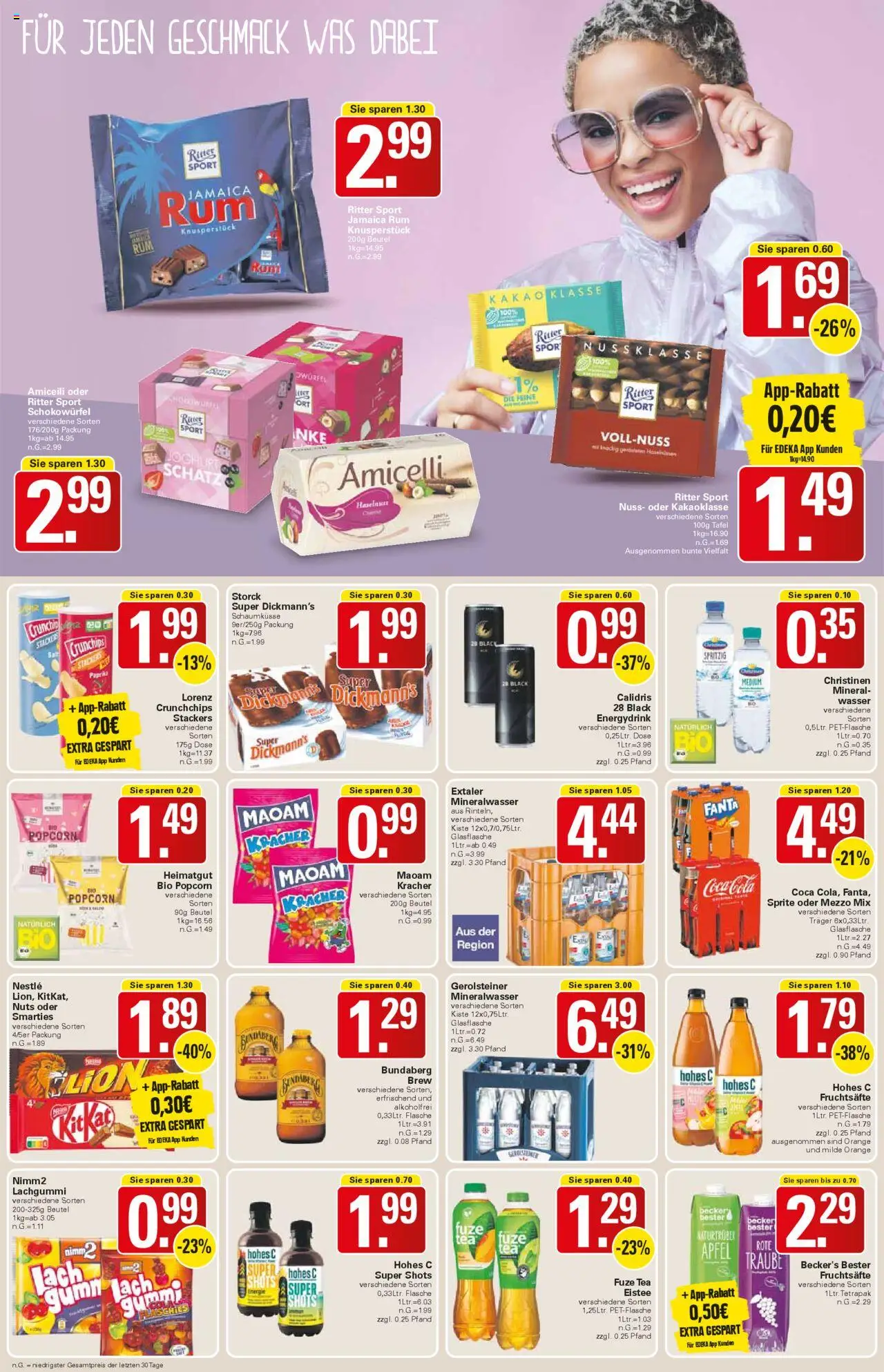 WEZ Prospekt – gültig ab 06.10.2025 | Seite: 12 | Produkte: Coca cola, Smarties, Mineralwasser, Hohes c
