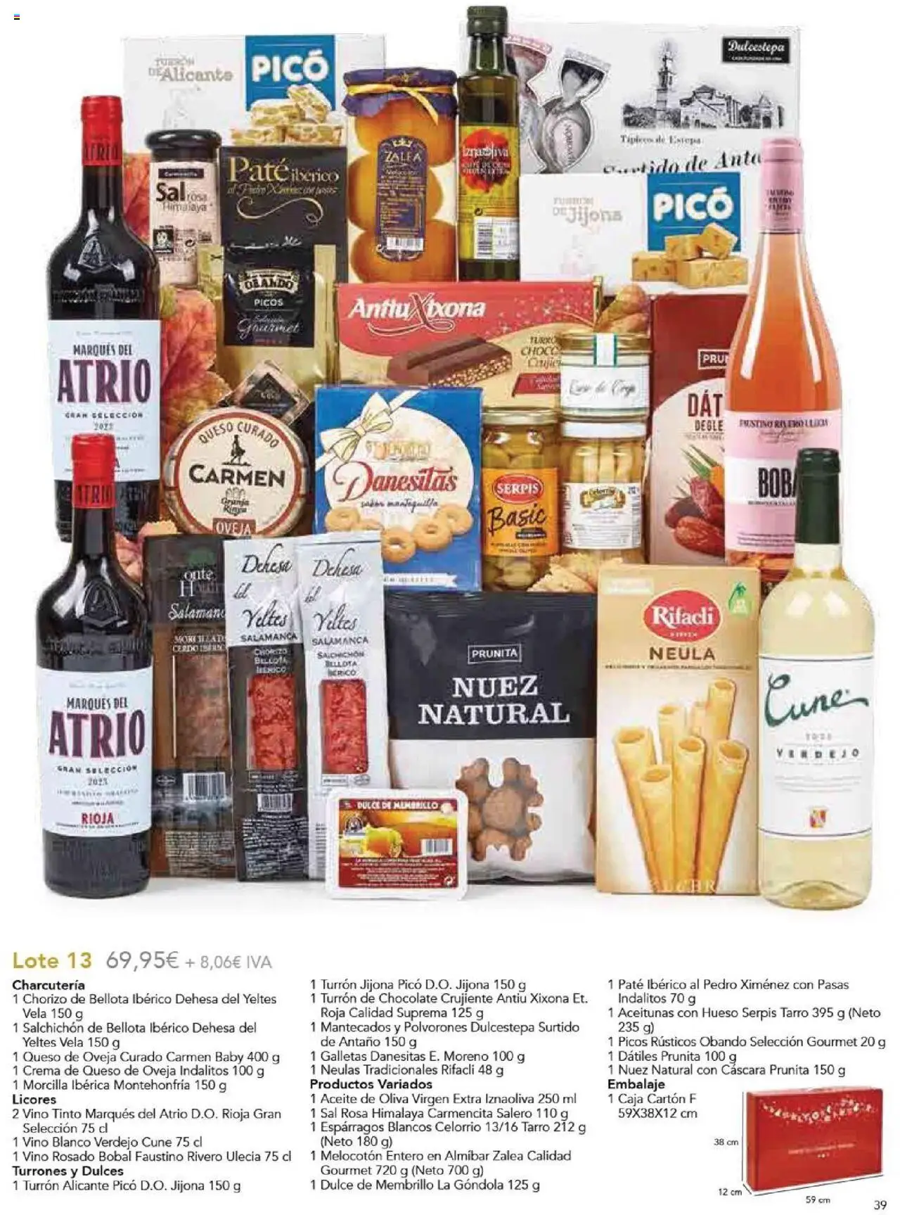 E.Leclerc Regalos de Navidad 2025 │ válido desde el 10.10.2025 | Página: 41 | Productos: Queso de oveja, Chocolate, Paté, Aceite de oliva