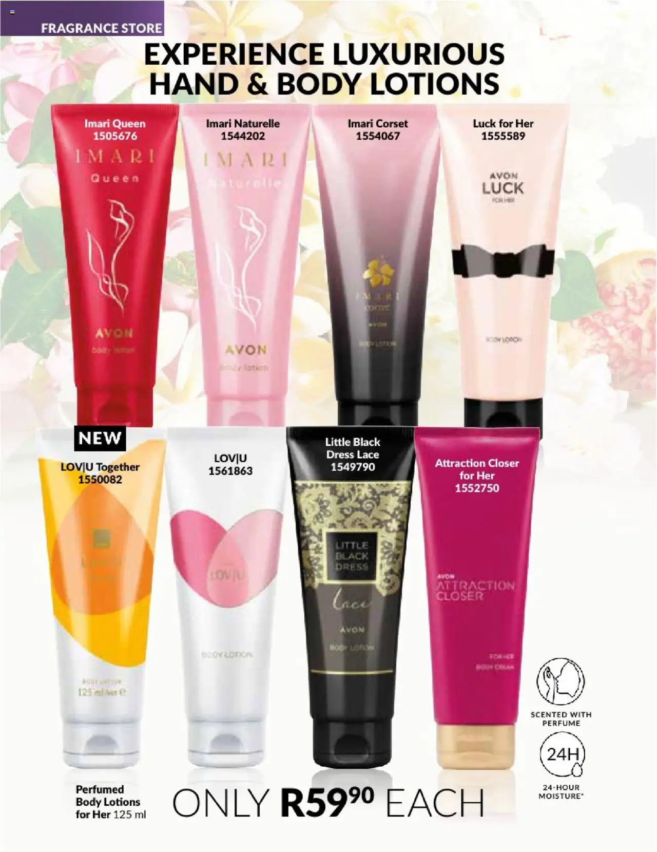 AVON Catalogue  │ valid from 01.08.2025 | Page: 38 | Products: Dress, Perfume, Fragrance
