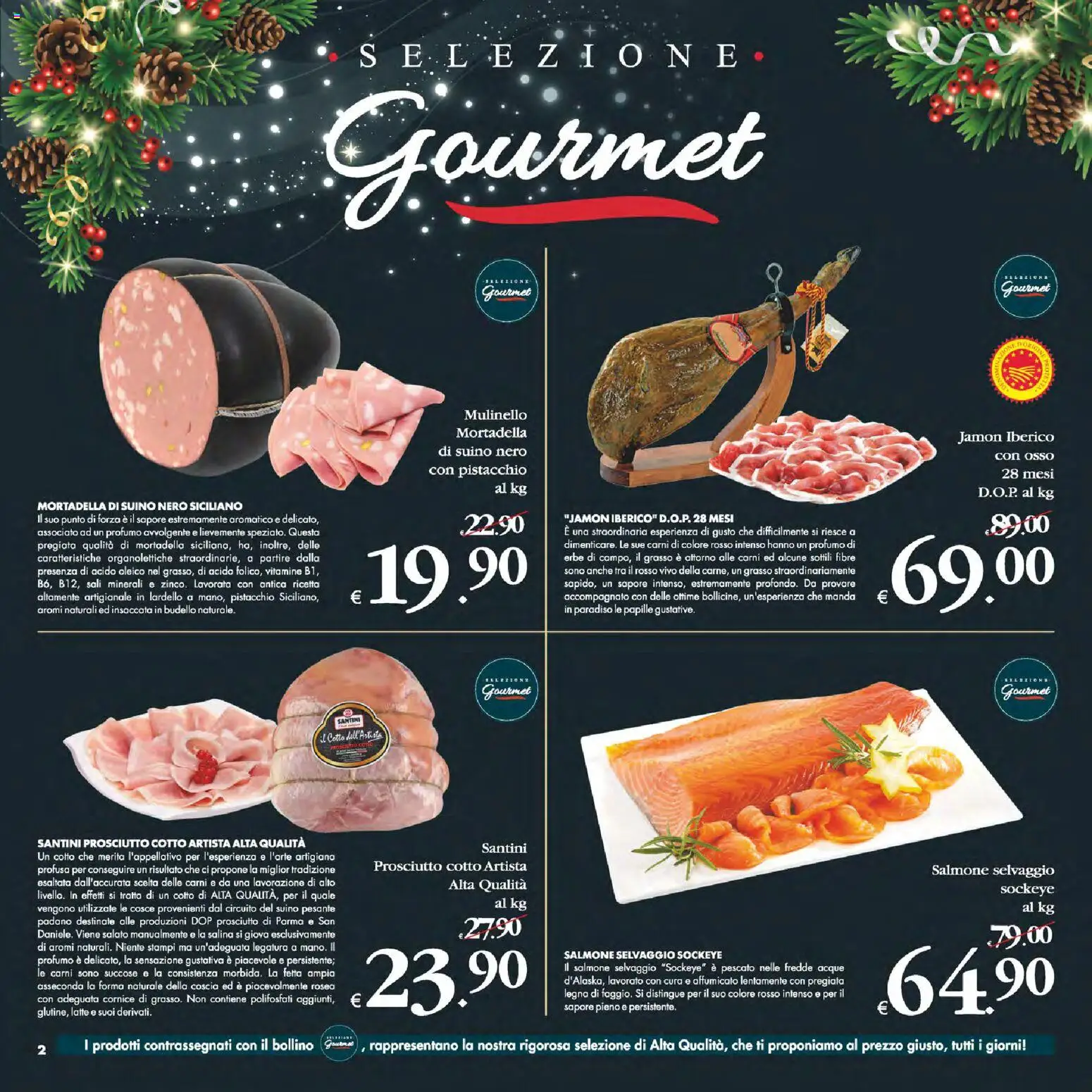 Volantino Decò del 05.12.2025 | Pagina: 2 | Prodotti: Prosciutto di Parma, Prosciutto Cotto, Latte, Profumo