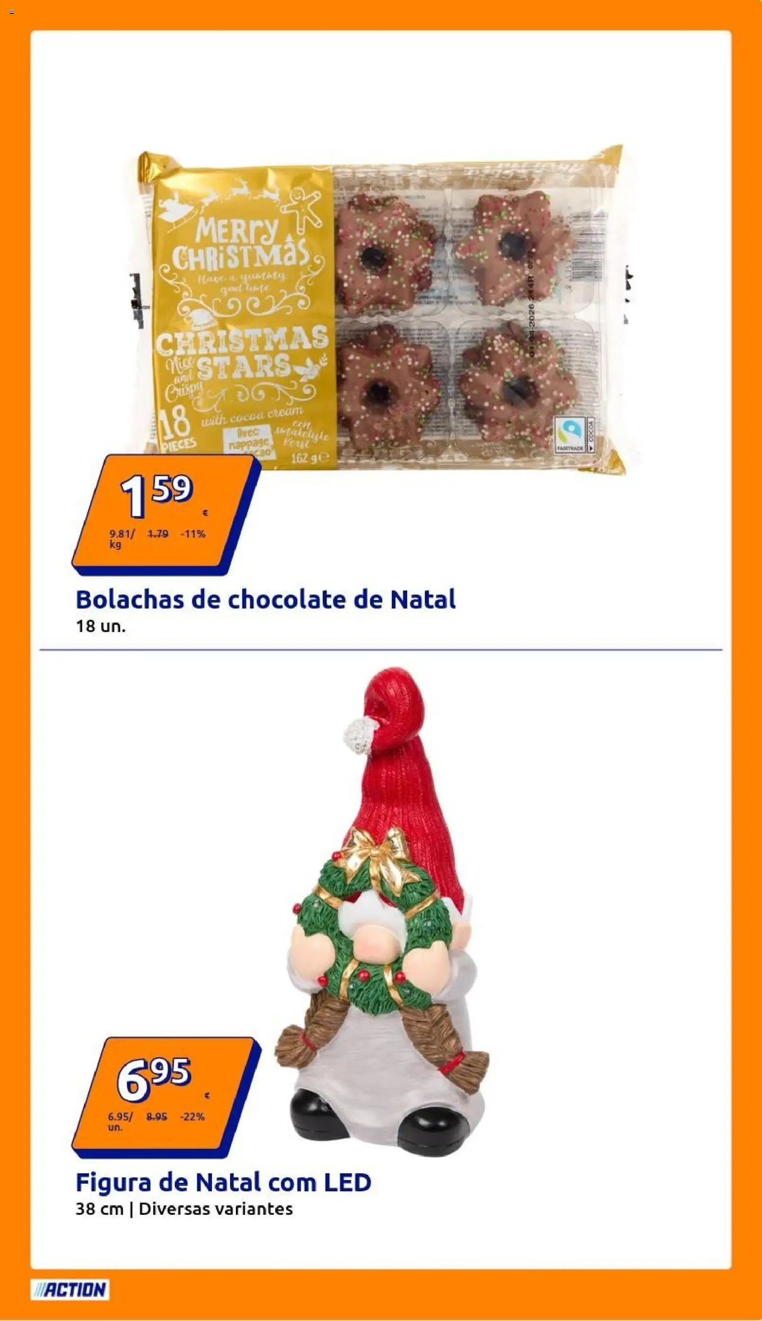 Action - Action PT week 47 2025 │ válido de 19.11.2025 | Página: 23 | Produtos: Bolachas, Chocolate