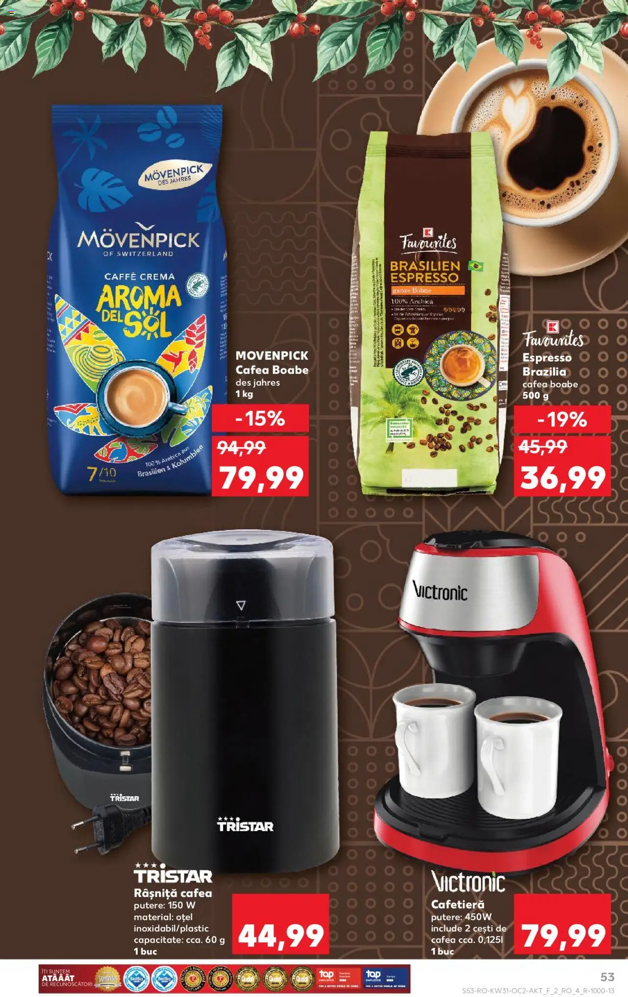 Kaufland RO akciós ujság - amely érvényes a következő dátumtól: 30.07.2025 | Oldal: 53