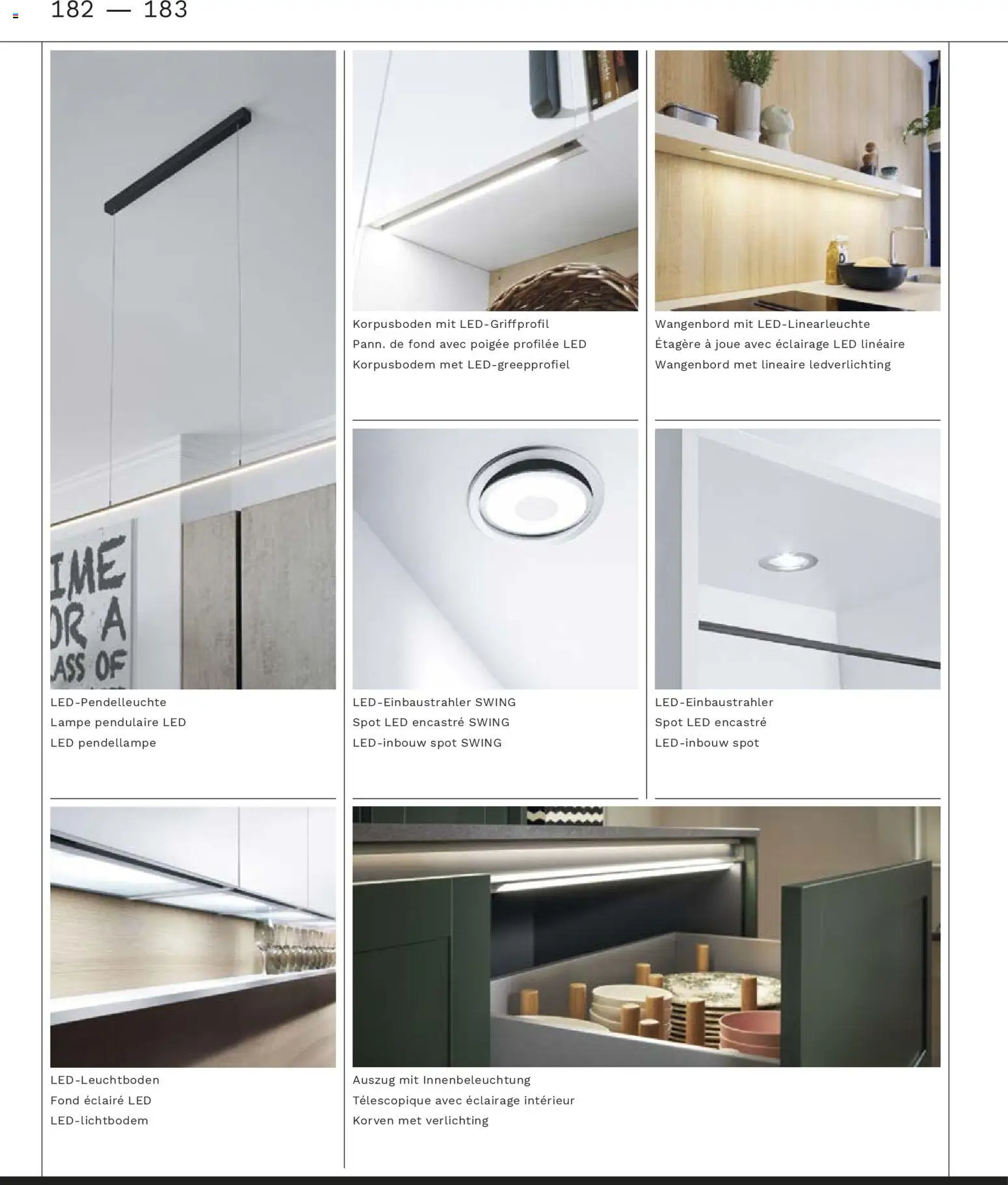 Ostermann Interline Küchenprospekt 2026 – gültig ab 01.01.2026 | Seite: 182 | Produkte: Lampe