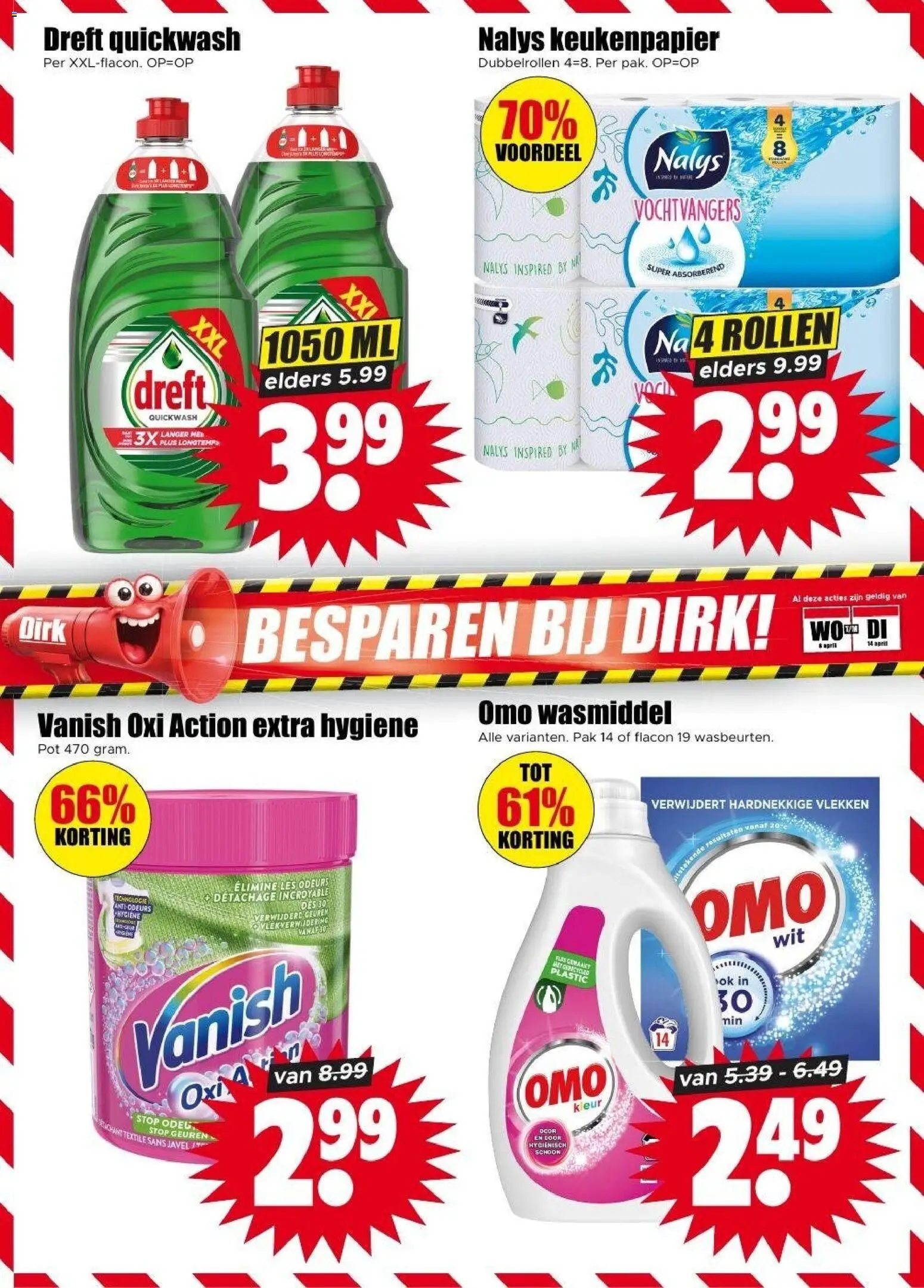 {H1} | Pagina: 23 | Producten: Geuren, Wasmiddel, Keukenpapier, Pot