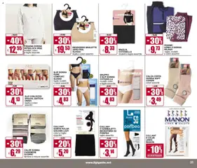 Anteprima del volantino Volantino Il Gigante	 valido a partire dal 02.01.2026 | Pagina: 37 | Prodotti: Pigiama, Gambaletti, Collant, Bralette