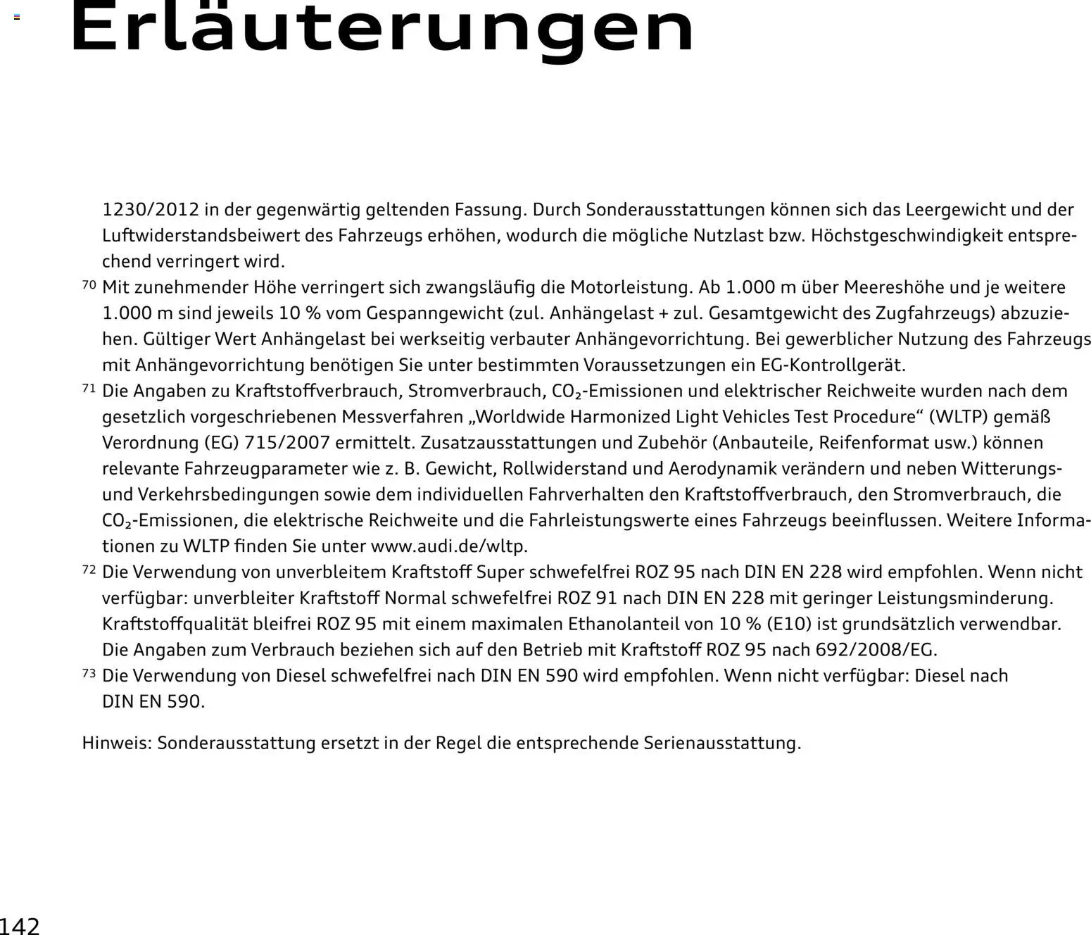 Audi Q3 – gültig ab 29.01.2026 | Seite: 142 | Produkte: USB, Navigation