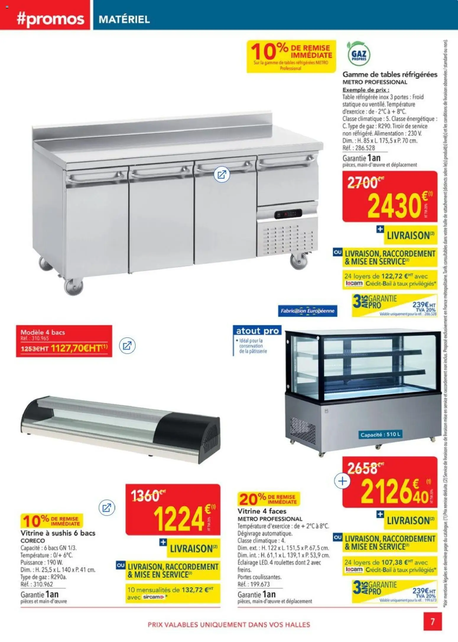 {H1} | Page: 7 | Produits: Vitrine, Table, Portes