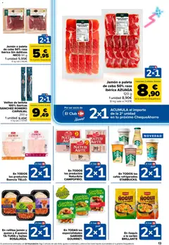 Vista previa Carrefour folleto válido desde el 24.03.2026 | Página: 13 | Productos: Falafel, Queso, Jamón
