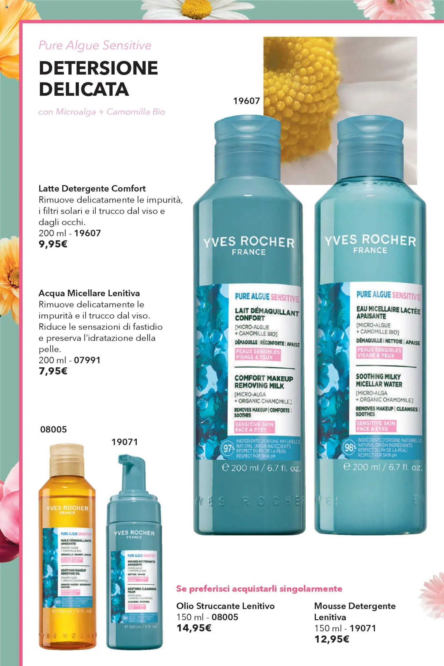 Volantino Yves Rocher del 23.04.2026 | Pagina: 22 | Prodotti: Struccante, Acqua, Olio, Trucco