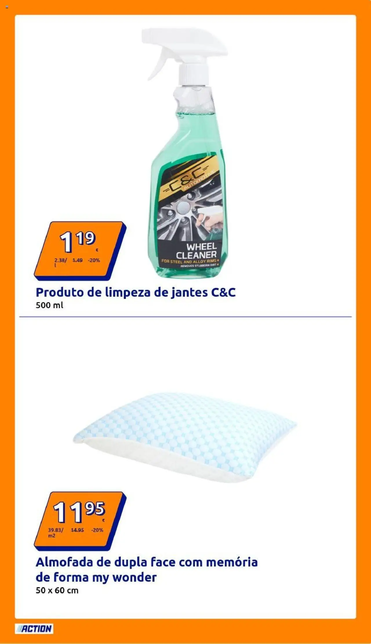 Action folheto │ válido de 08.10.2025 | Página: 11 | Produtos: Almofada