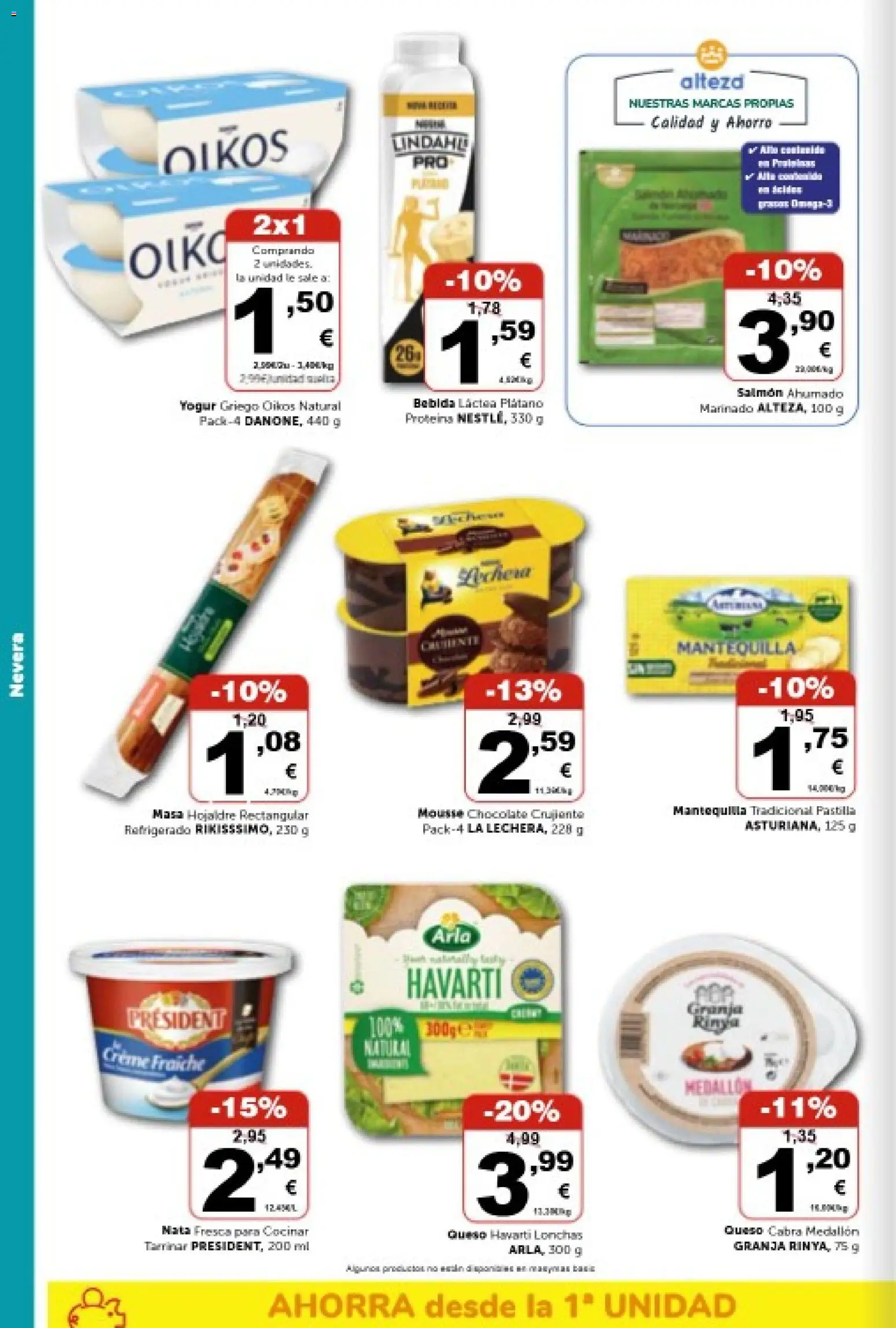 Masymas folleto │ válido desde el 06.03.2026 | Página: 8 | Productos: Queso, Chocolate, Nevera, Salmón ahumado