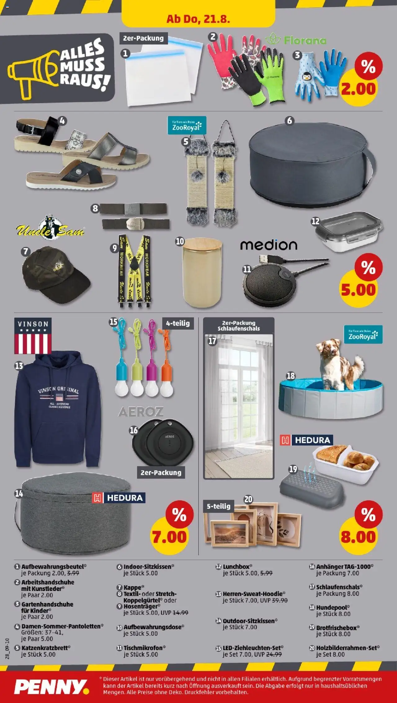 Penny - Nordrhein - Westfalen - gültig ab dem 18.08.2025 | Seite: 24 | Produkte: Kappe