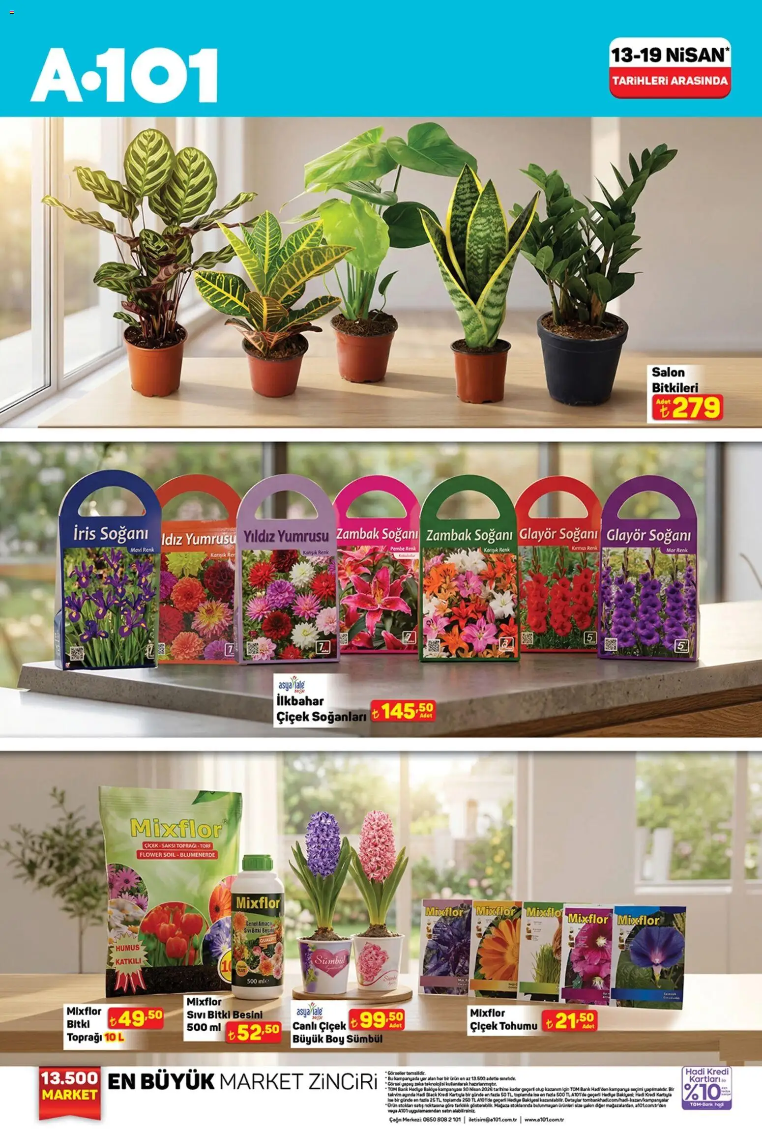 A101 İndirim - 13.04.2026 tarihinden itibaren geçerlidir | Sayfa: 1 | Ürünler: Saksı