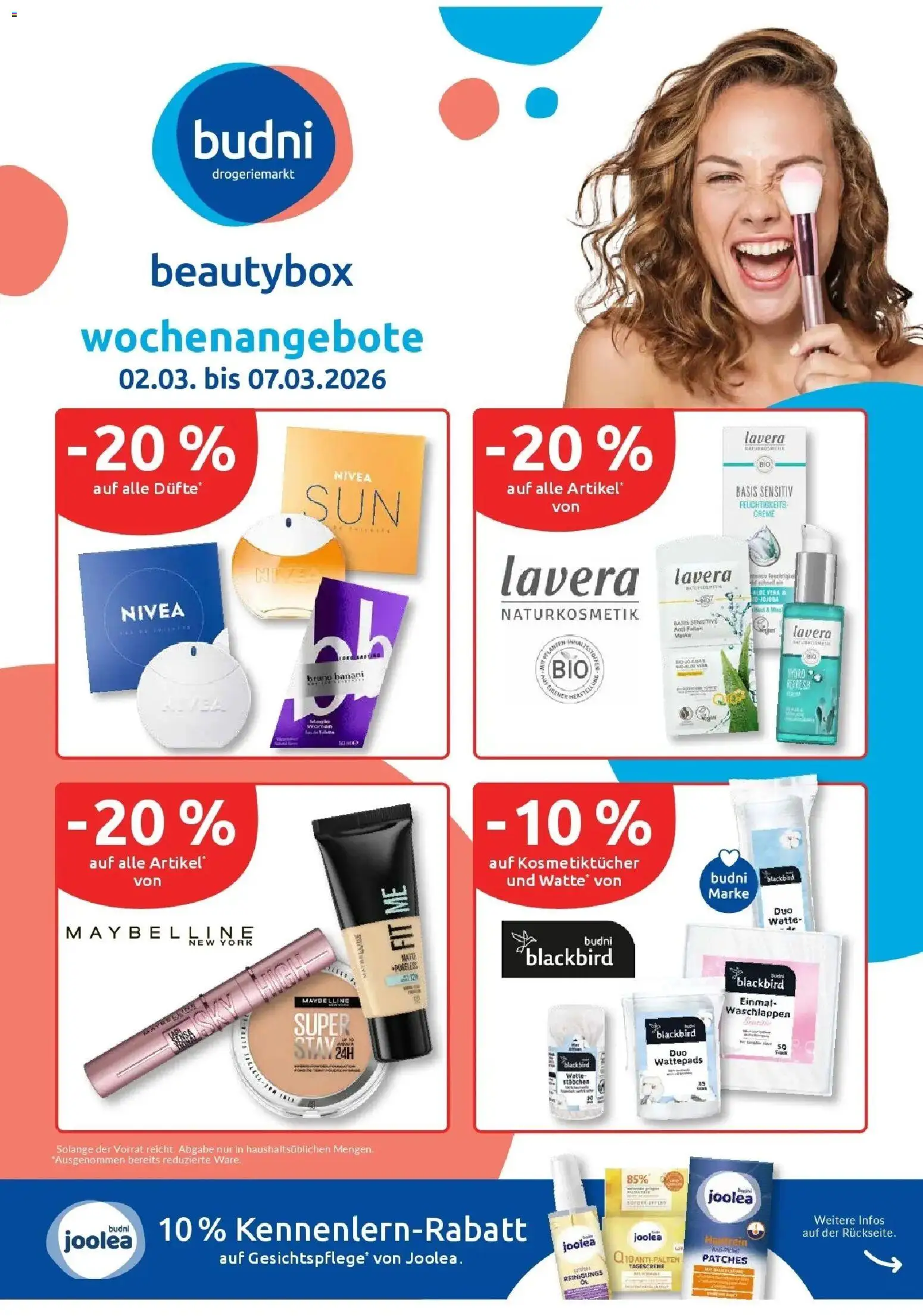 Edeka prospekt Ettenheim	 – gültig ab 02.03.2026 | Seite: 56 | Produkte: Wattepads, Creme, Maske, Tagescreme