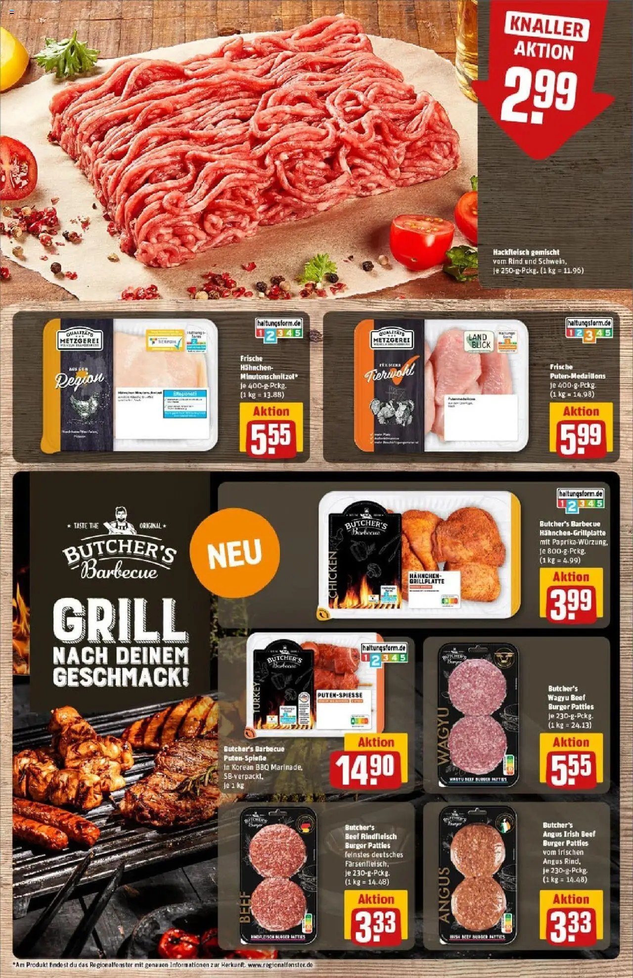 Rewe prospekt Michelstadt	 - gültig ab dem 13.07.2025 | Seite: 8 | Produkte: Grill, Burger, Rindfleisch, Hackfleisch