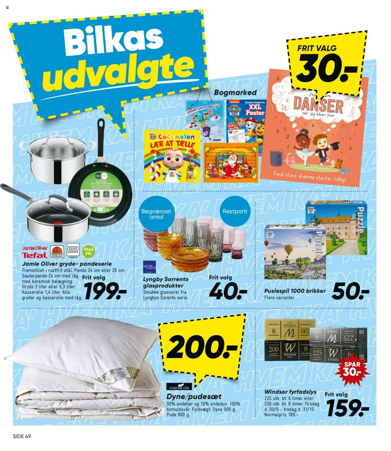 Bilka tilbudsavis – gyldig fra 03.10.2025 | Side: 10 | Produkter: Pude