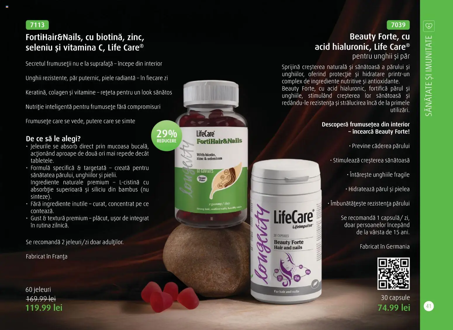 Noul catalog Life Care – valabil de la 01.04.2026 | Pagină: 43 | Produse: Jeleuri