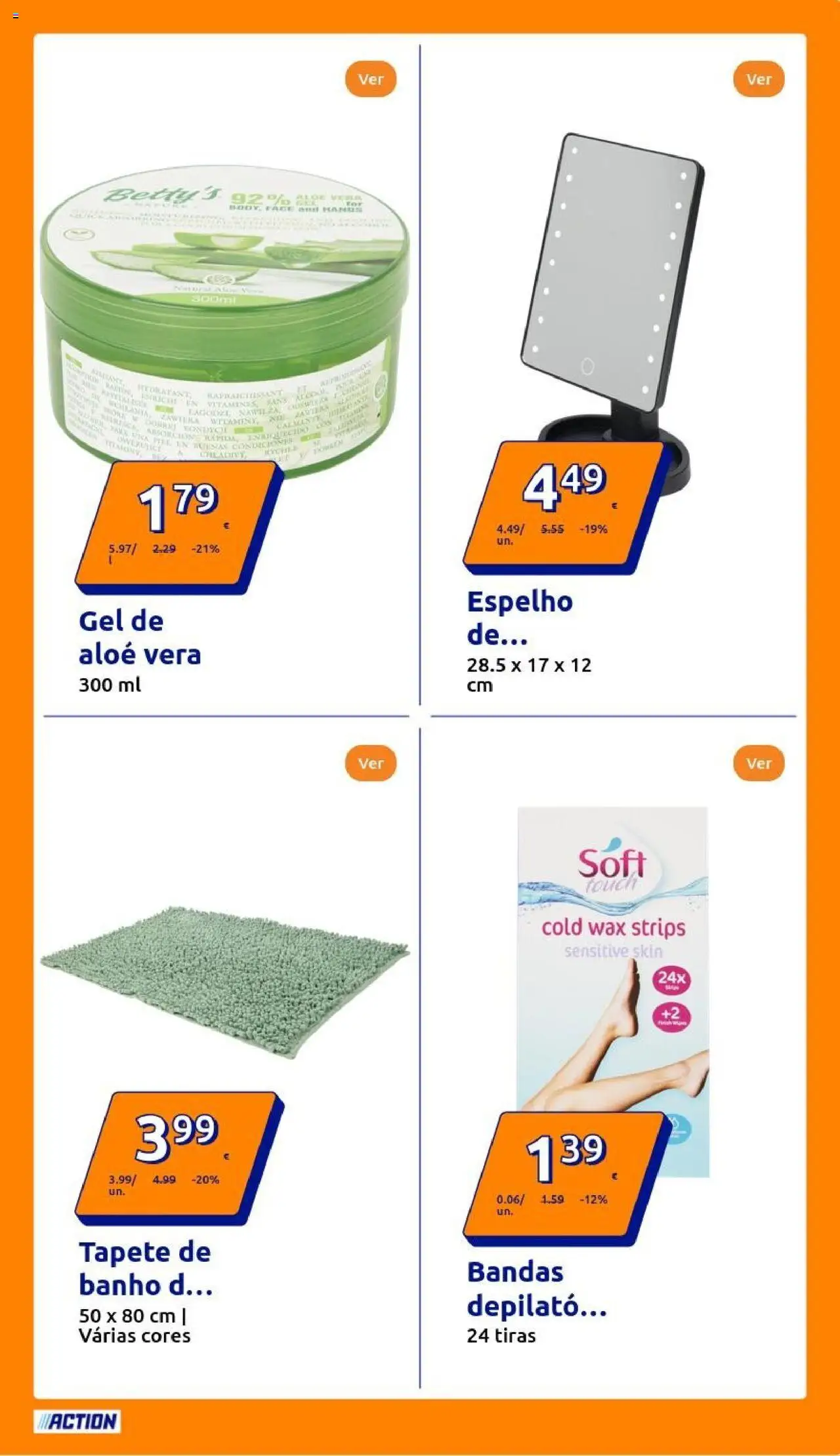 Action - Action PT week 32 2025 │ válido de 06.08.2025 | Página: 25 | Produtos: Banho, Espelho, Tapete