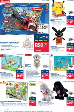 Náhled letáku Makro leták - Hračky od 05.11.2025 | Strana: 12 | Produkty: Tlapková patrola, LEGO, PC, Hra