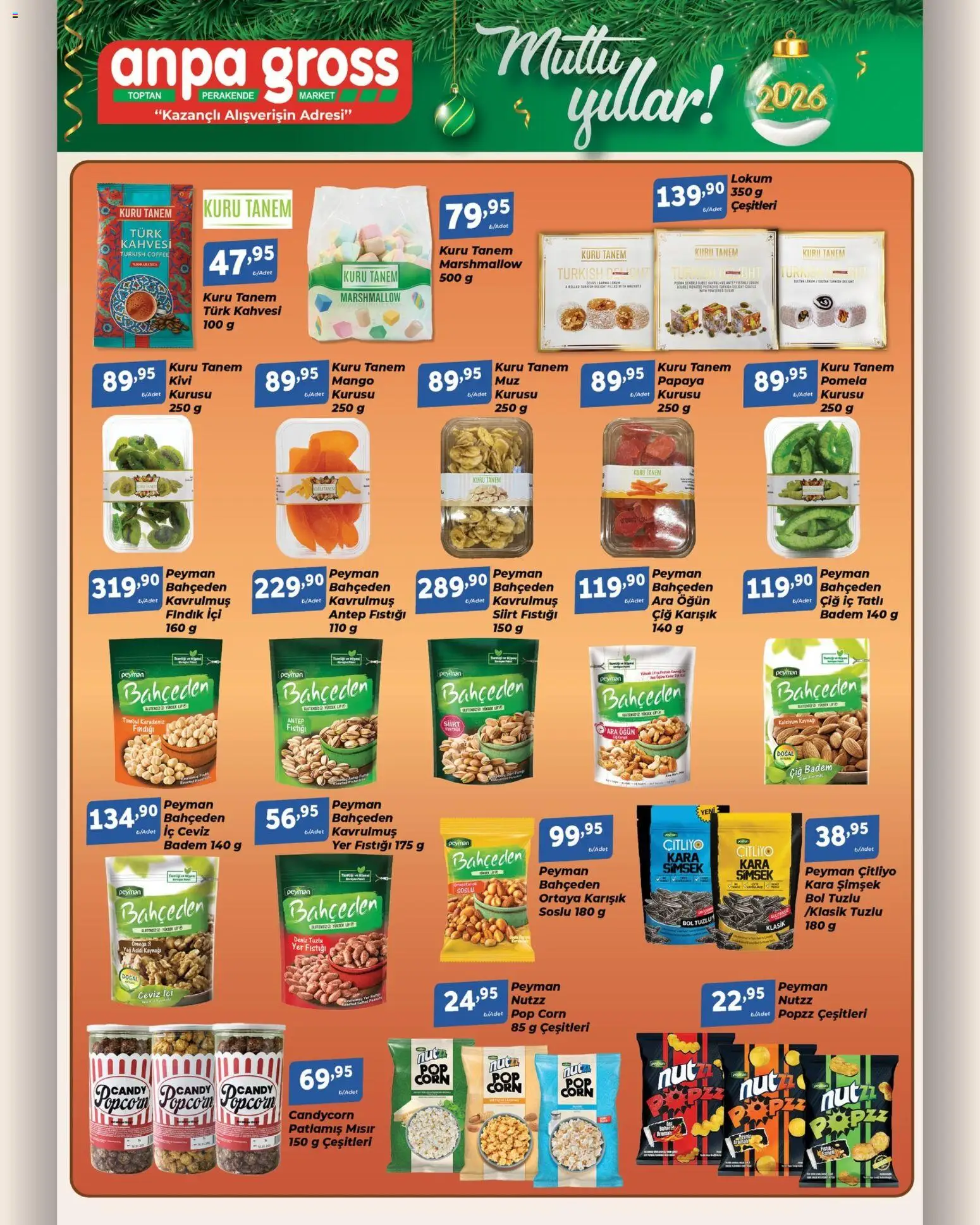 Anpa Gross Katalog - 20.12.2025 tarihinden itibaren geçerlidir | Sayfa: 7 | Ürünler: Papaya, Fındık, Ceviz, Mısır