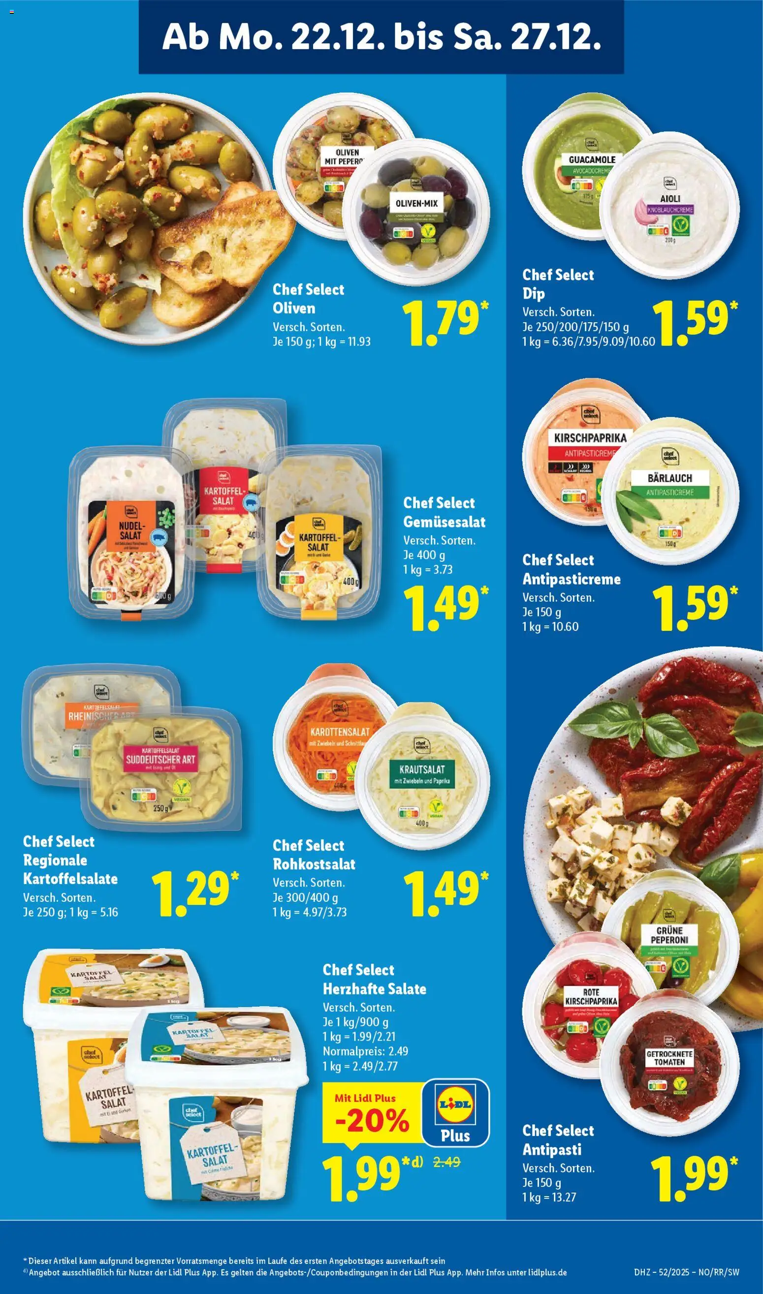 Lidl Prospekt Kornwestheim – gültig ab 22.12.2025 | Seite: 21 | Produkte: Tomaten, Zwiebeln, Paprika, Salat