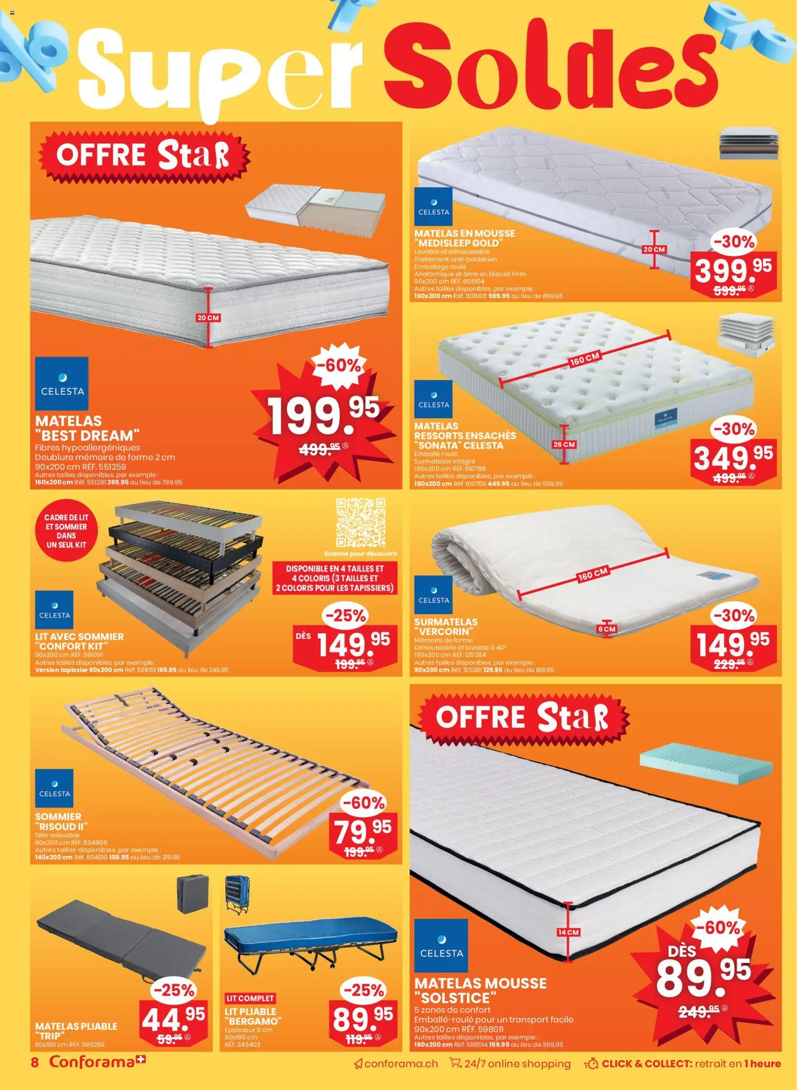 Conforama Aktionen Super Soldes – gültig ab 17.12.2025 | Seite: 8