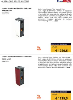 Anteprima del volantino Eurobrico Stufe a Legna catalogo valido a partire dal 23.07.2025 | Pagina: 27