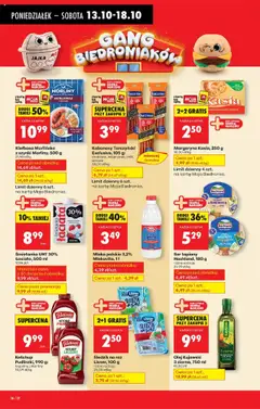 Pogląd oferty "Kiełbasa Morlińska z szynki Morliny, 500 g, Kiełbasa Morlińska z szynki Morliny, 500 g" - ważna od 13.10.2025 | Strona: 42 | Produkty: Kiełbasa, Ketchup, Mleko, Jajka