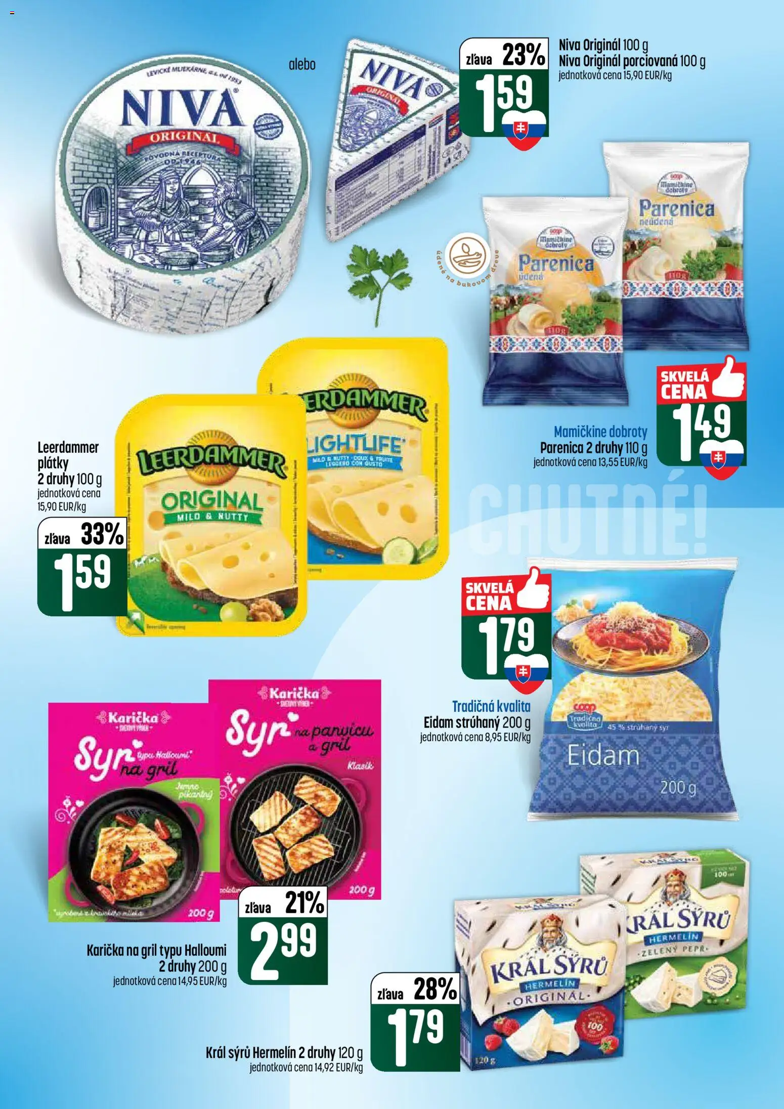 Nové COOP Jednota akcie – leták je platný od 16.04.2026 | Strana: 23 | Produkty: Gril, Eidam