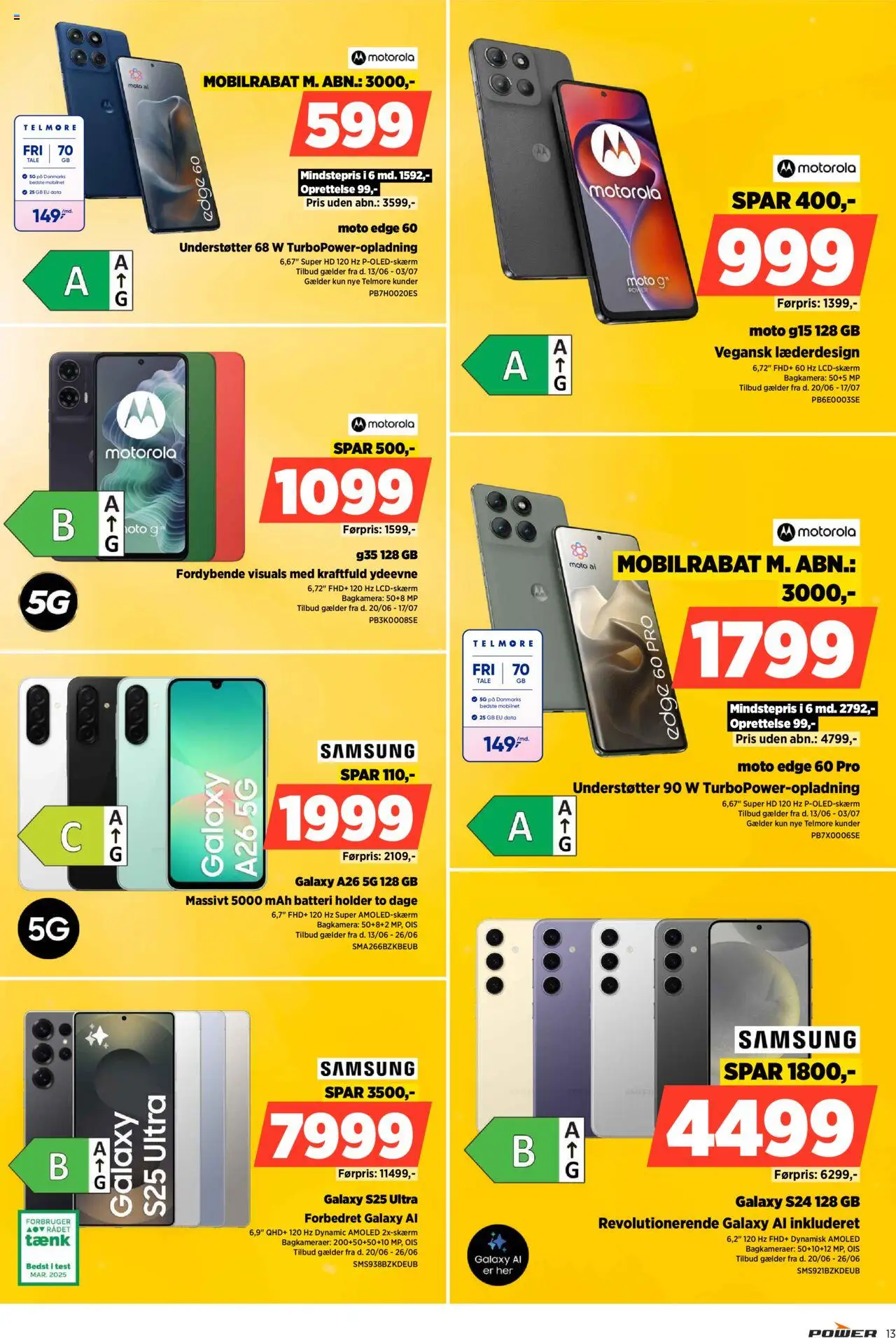 Power Tilbudsavis gyldig fra 20.06.2025 | Side: 13 | Produkter: Batteri