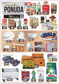 Zlatan Trag specijalna ponuda - pregled Zlatan Trag kataloga - važi od 26.12.2025 | Strana: 2 | Proizvode: Papuče, Somat, Coca Cola, Coccolino
