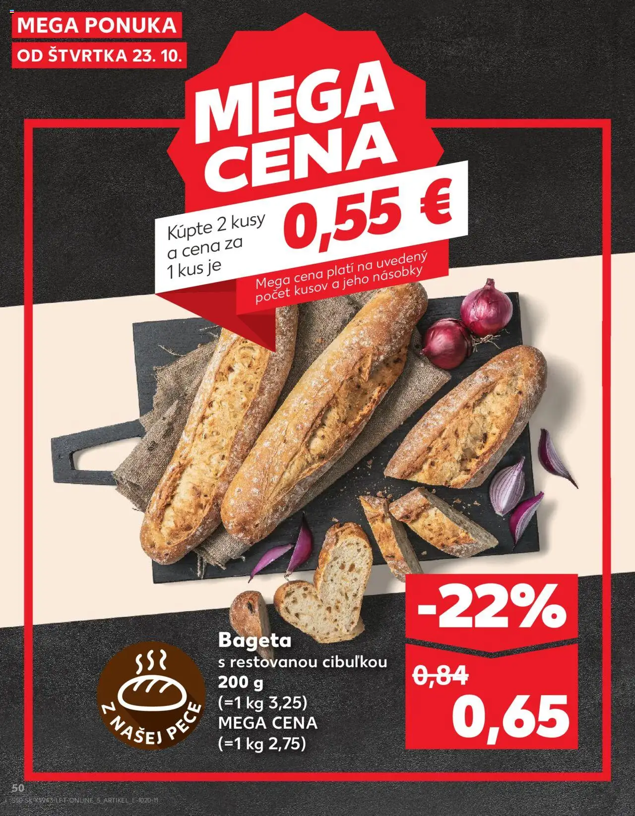 Nové Kaufland akcie – leták je platný od 23.10.2025 | Strana: 50