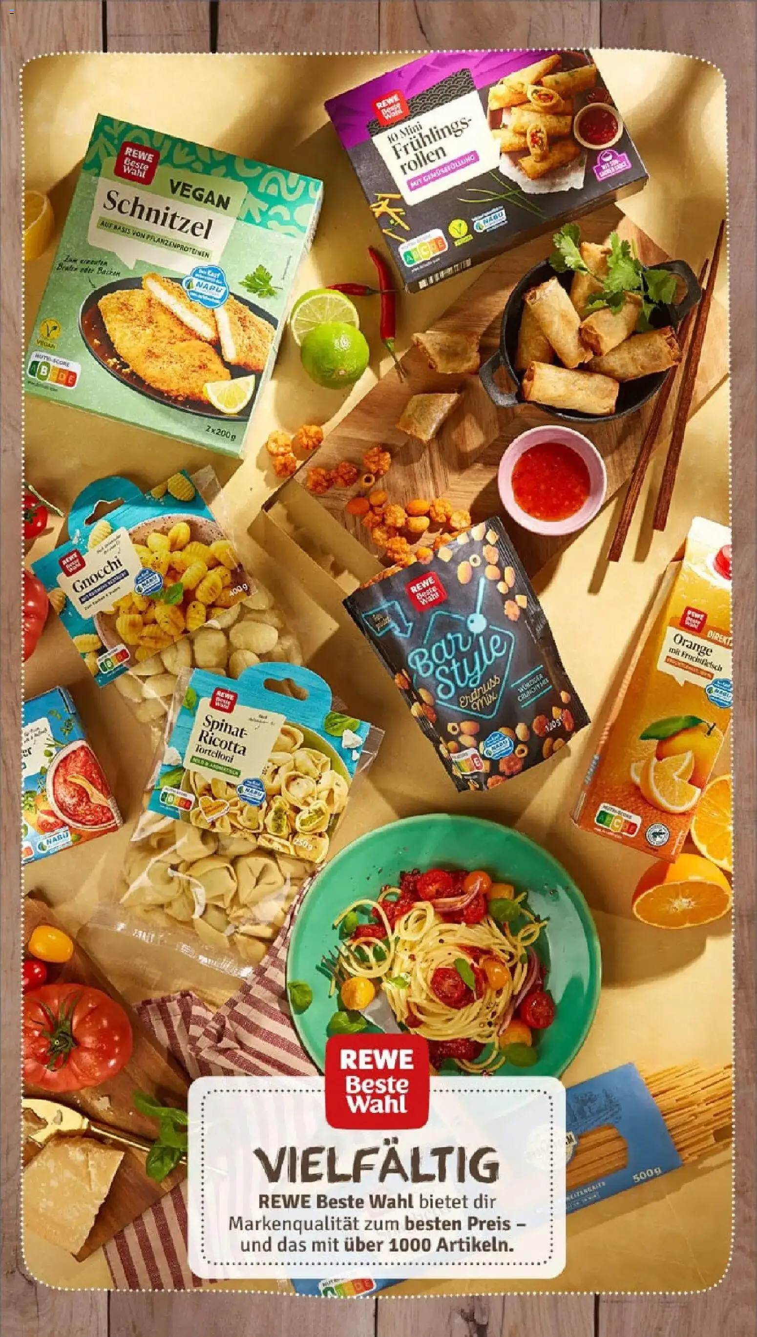 Rewe prospekt Emmerthal	 – gültig ab 23.11.2025 | Seite: 8 | Produkte: Schnitzel, Orangensaft