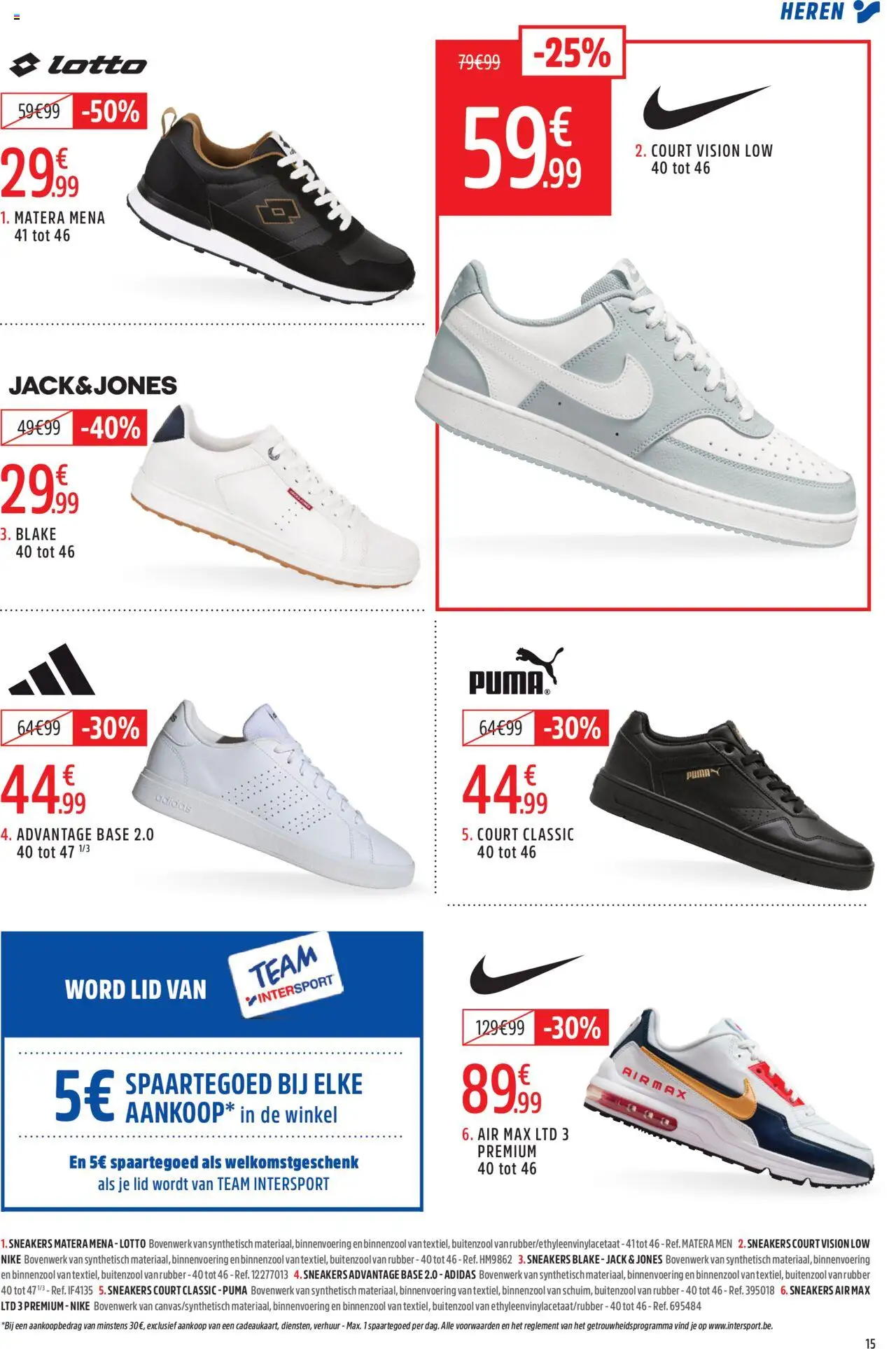  | Pagina: 15 | Producten: Sneakers