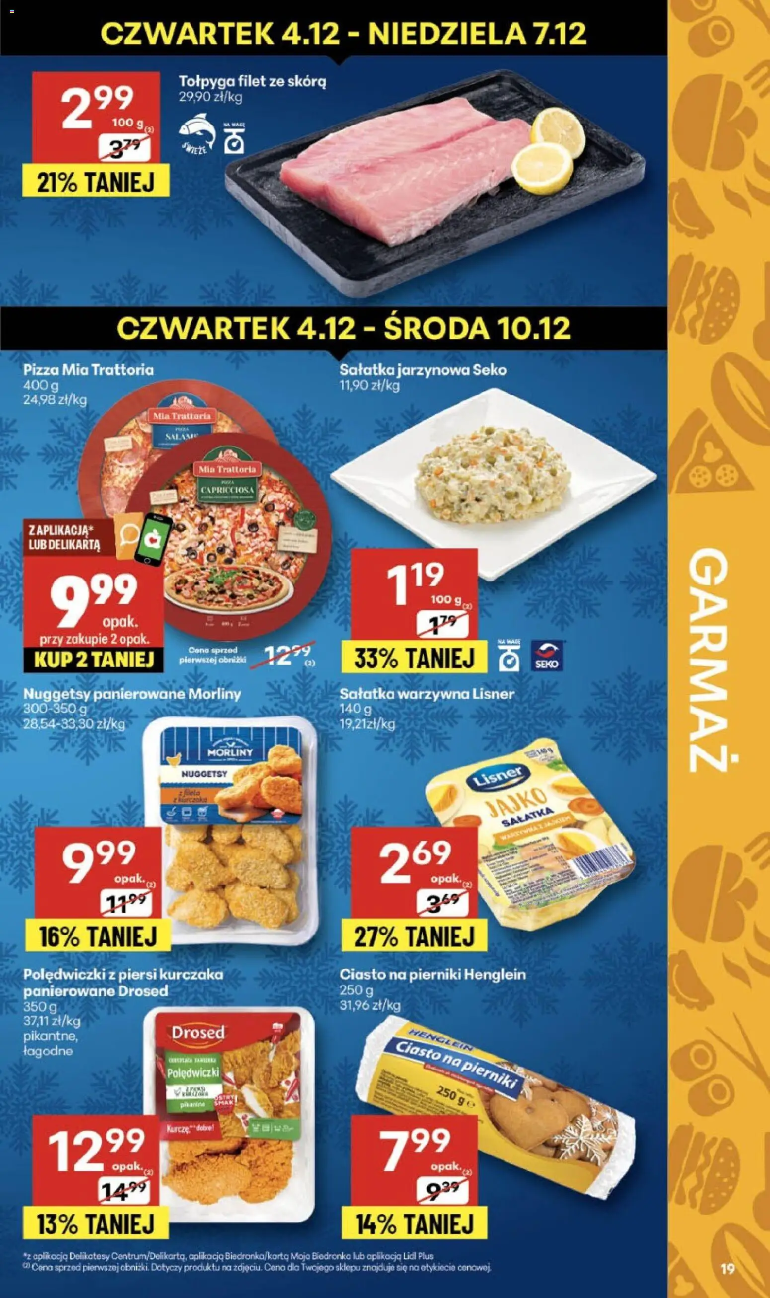 Delikatesy Centrum Gazetka - Sklepy Własne od 04.12.2025 | Strona: 19 | Produkty: Pierniki, Ciasto, Delikatesy, Ciasto na pierniki