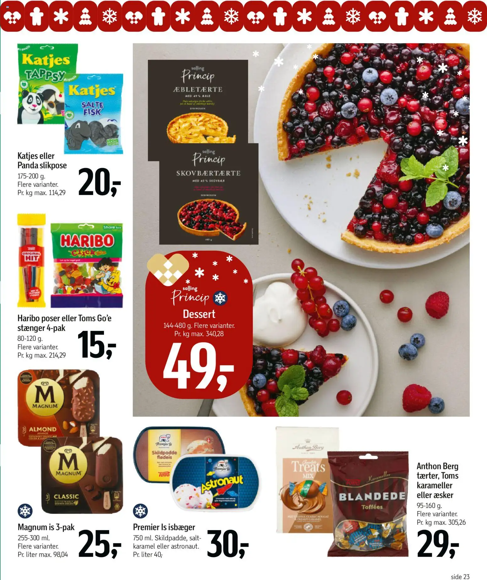 Føtex tilbudsavis – gyldig fra 31.10.2025 | Side: 45 | Produkter: Fisk, Flødeis, Salt, Karameller