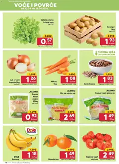 Katalog Pivac - Pregled kataloga iz trgovine Pivac, vrijedi od 30.03.2026 | Stranica: 16 | Proizvodi: Mandarina, Salata, Krumpir, Rajčica
