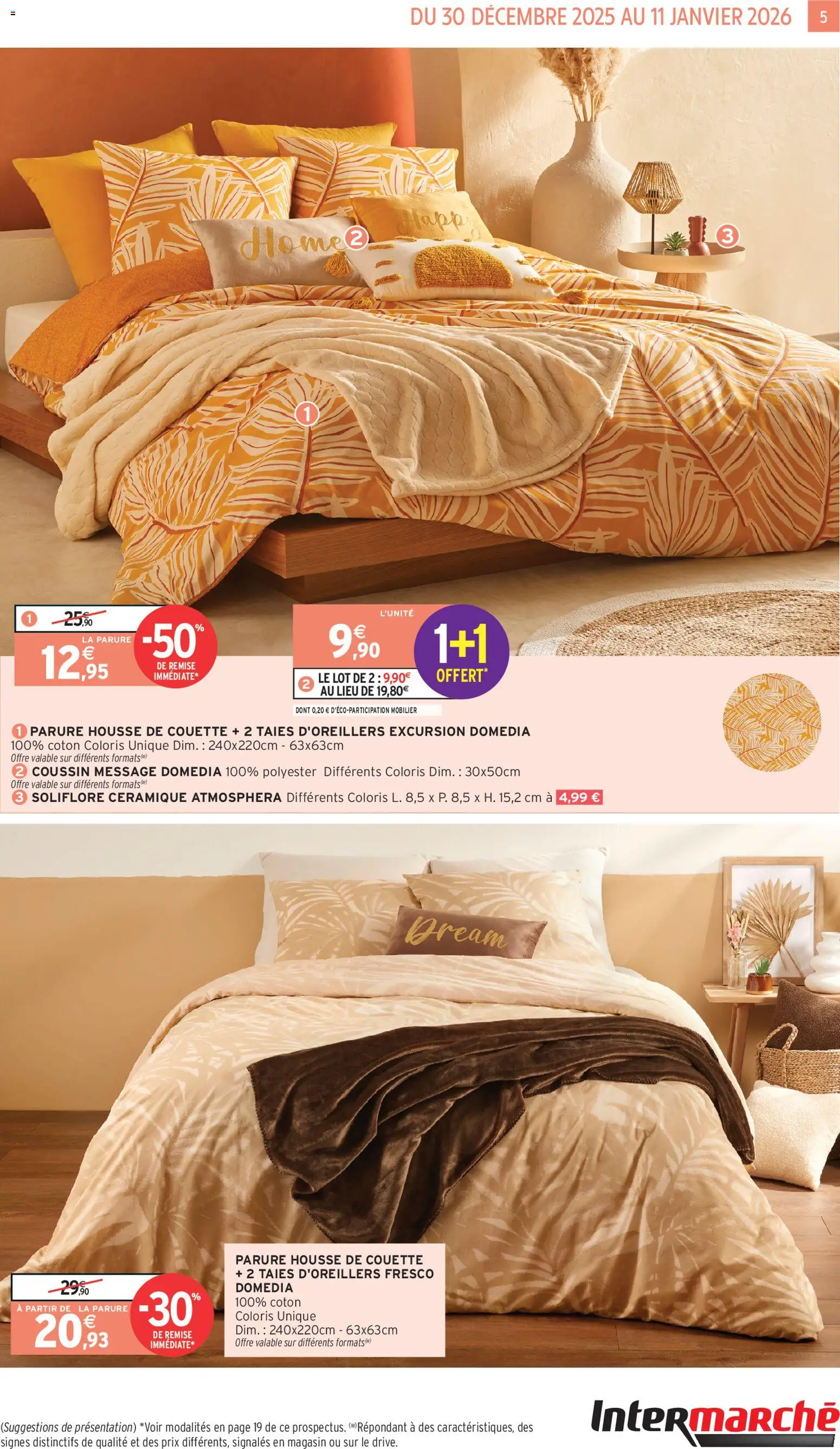 {H1} | Page: 5 | Produits: Coton, Housse de couette, Couette